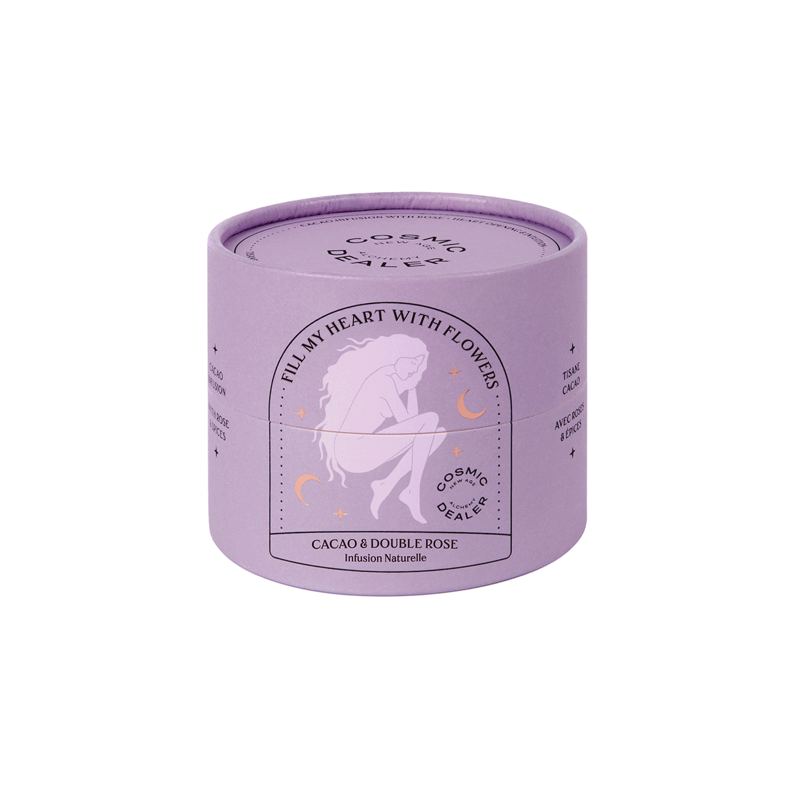Cosmic Dealer Cacao and Double Rose Infusion - loose herbal tea