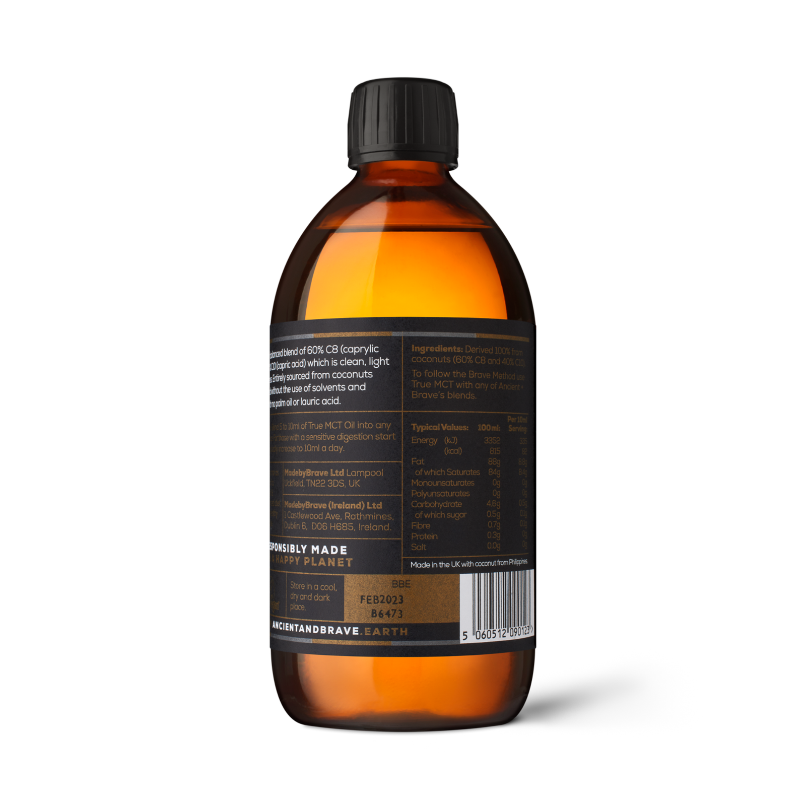 Ancient & Brave Ancient + Brave MCT Oil 500ml