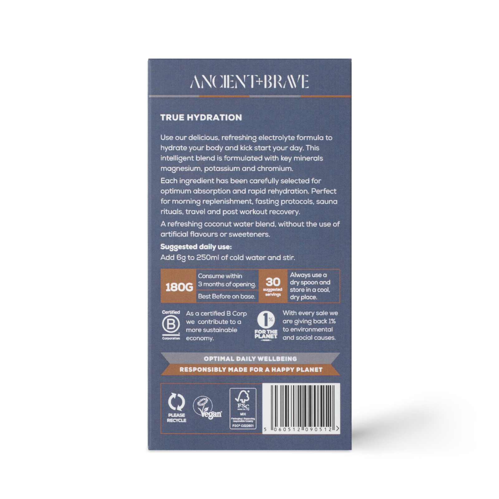 Ancient & Brave Ancient + Brave Hydration 180g