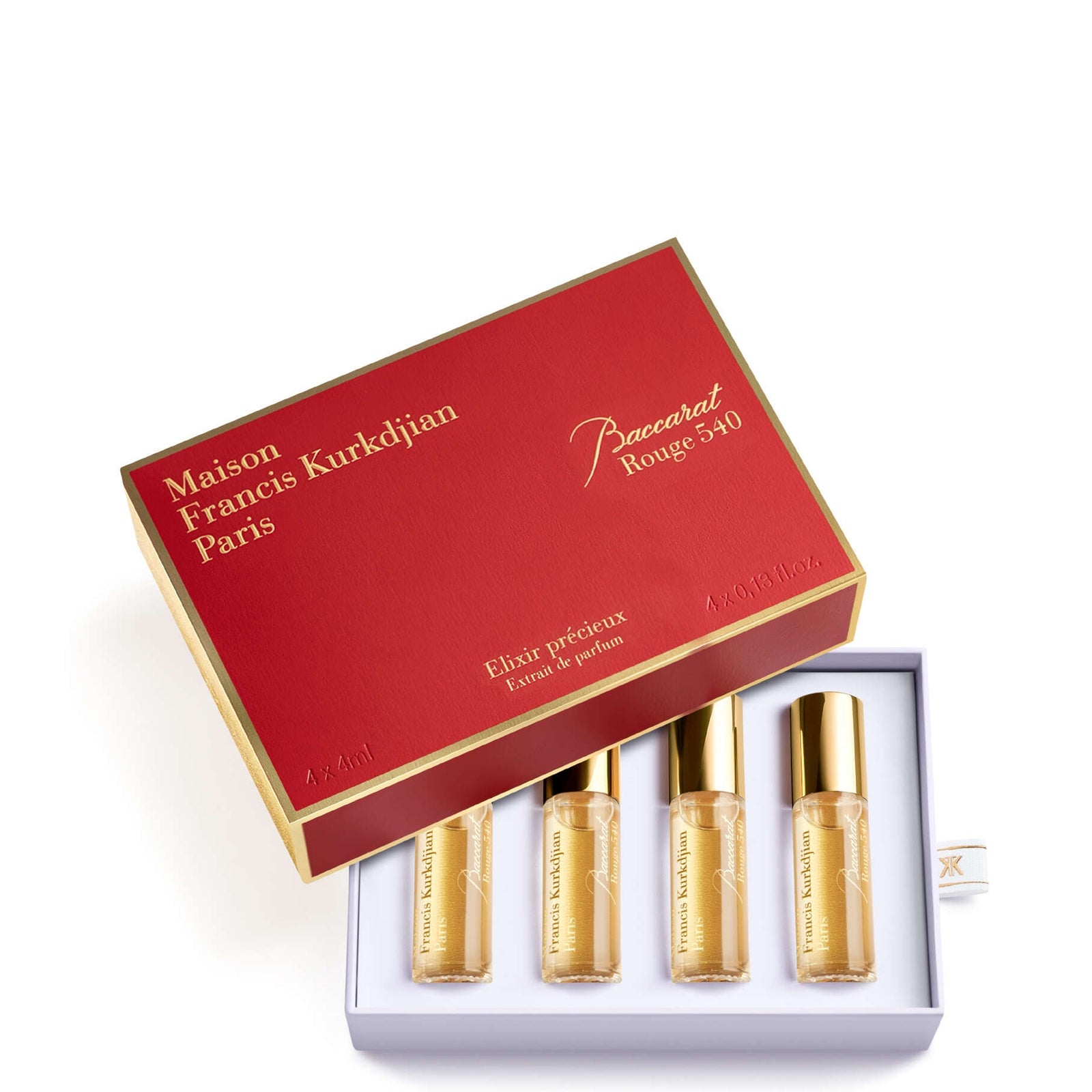 Maison Francis Kurkdjian BACCARAT ROUGE 540 Precious Elixirs - Extrait de parfum 4x4ml