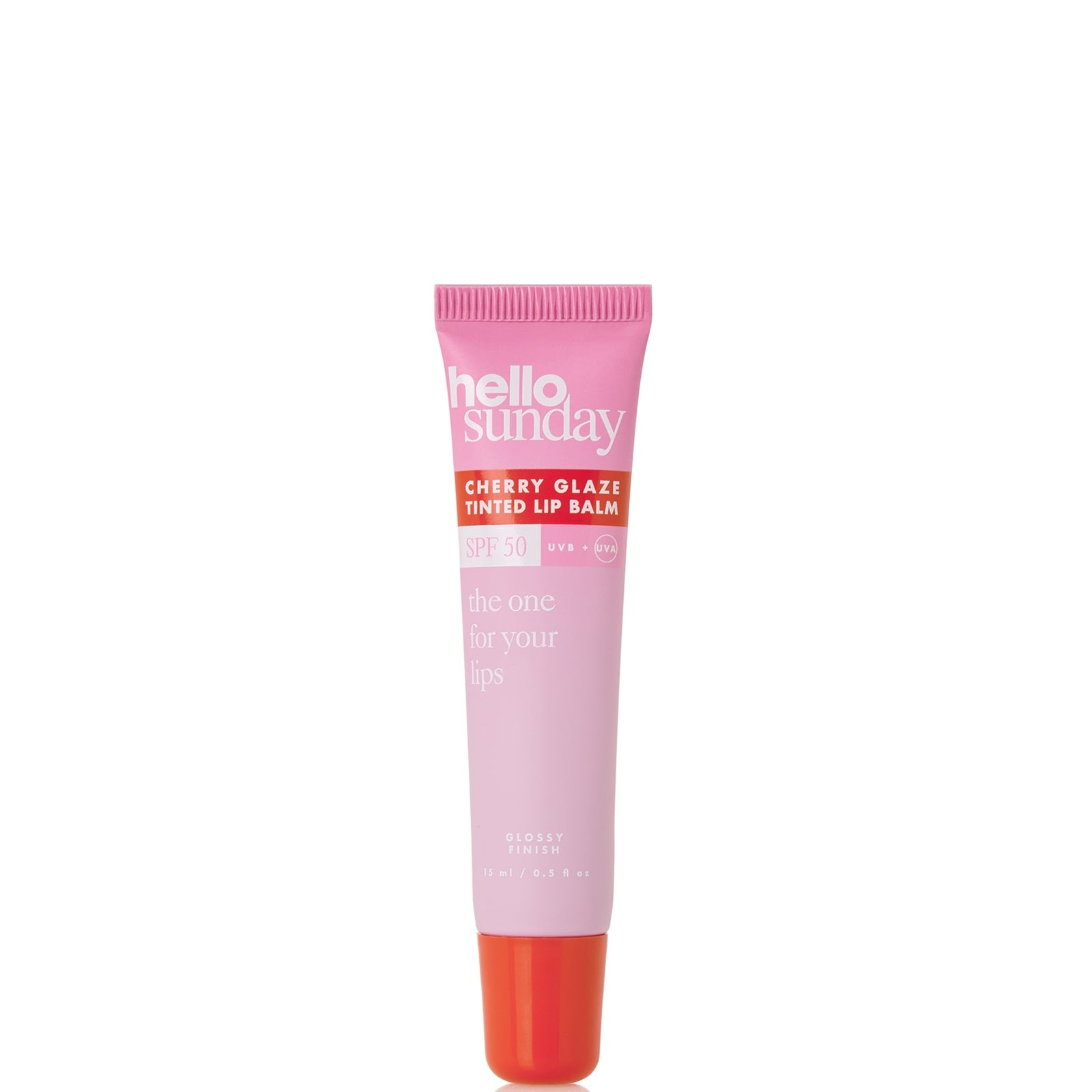 Hello Sunday Tinted Lip Balm SPF50 15ml - Cherry Glaze
