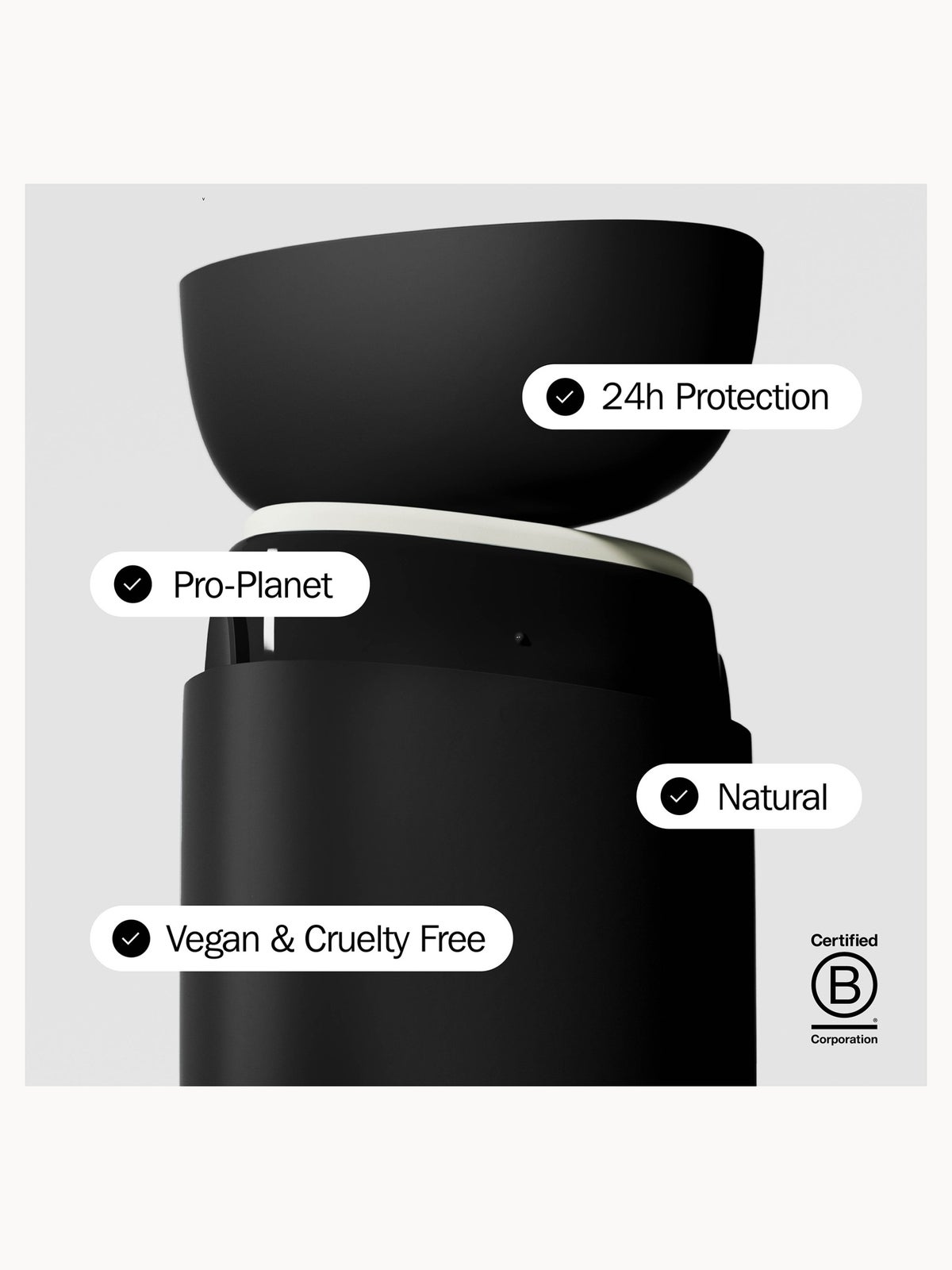 Fussy Refillable Natural Deodorant Wilderness 40g 2