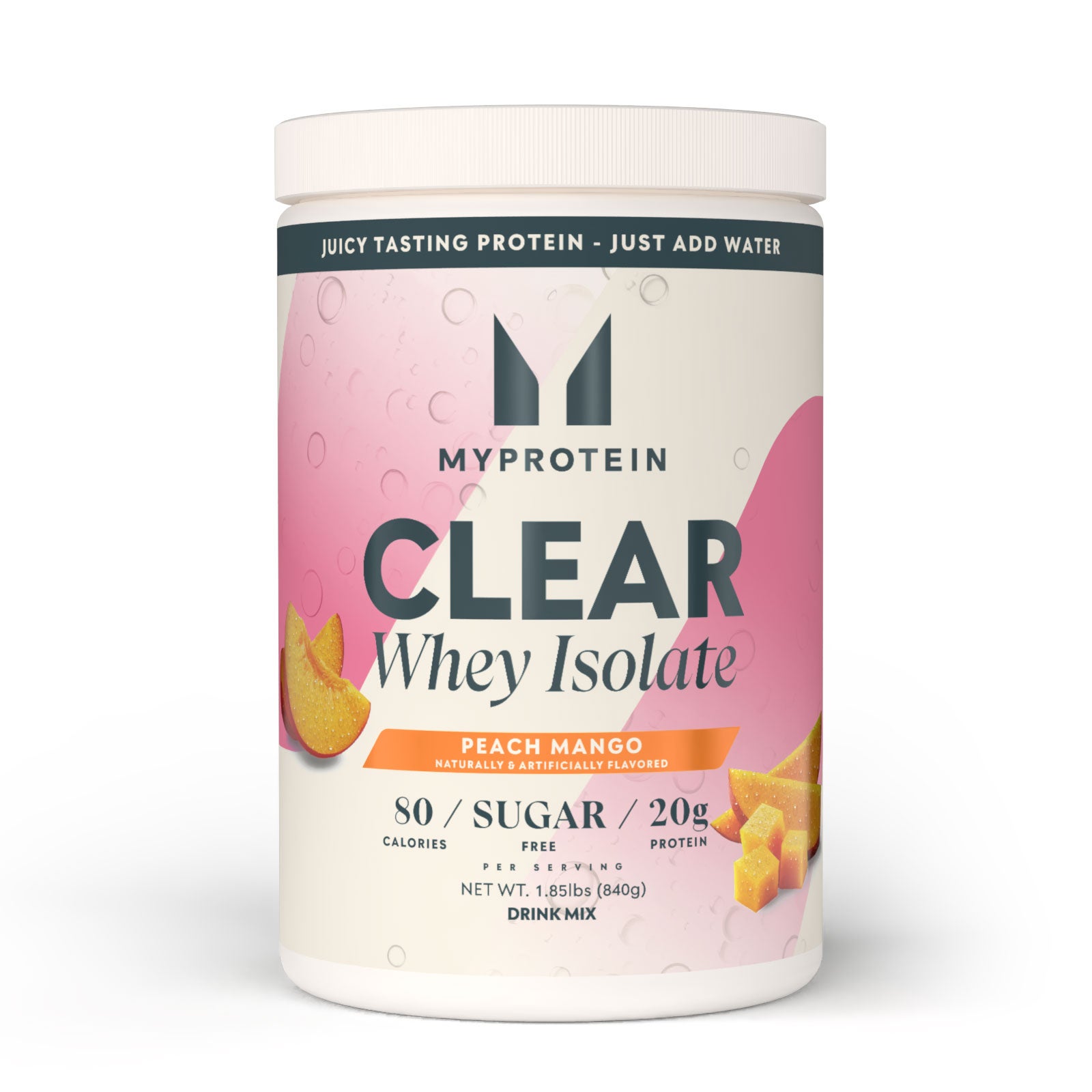 Clear Whey Isolate - 840g - 35servings - Peach Mango