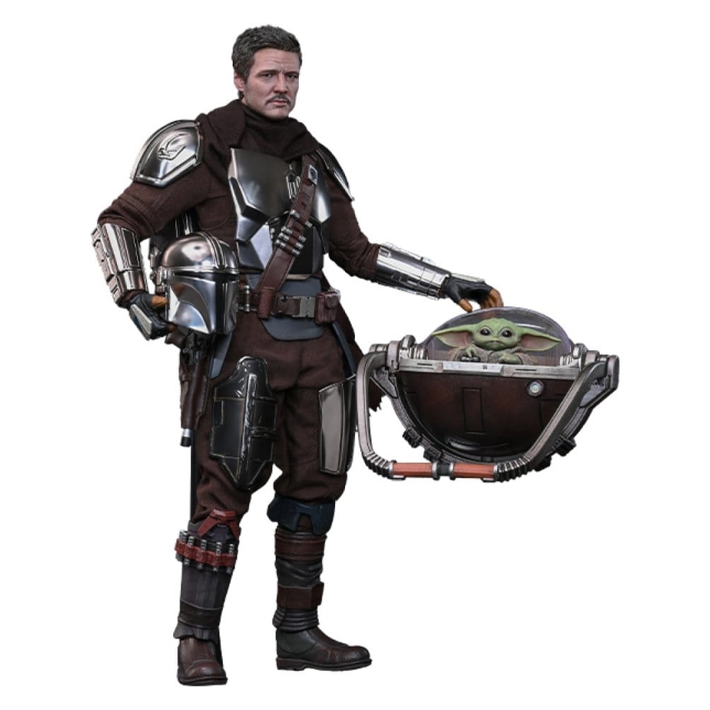 Star Wars: The Mandalorian & Grogu Movie Masterpiece Action Figure 1/6 The Mandalorian and Grogu (Deluxe Version) 31 cm