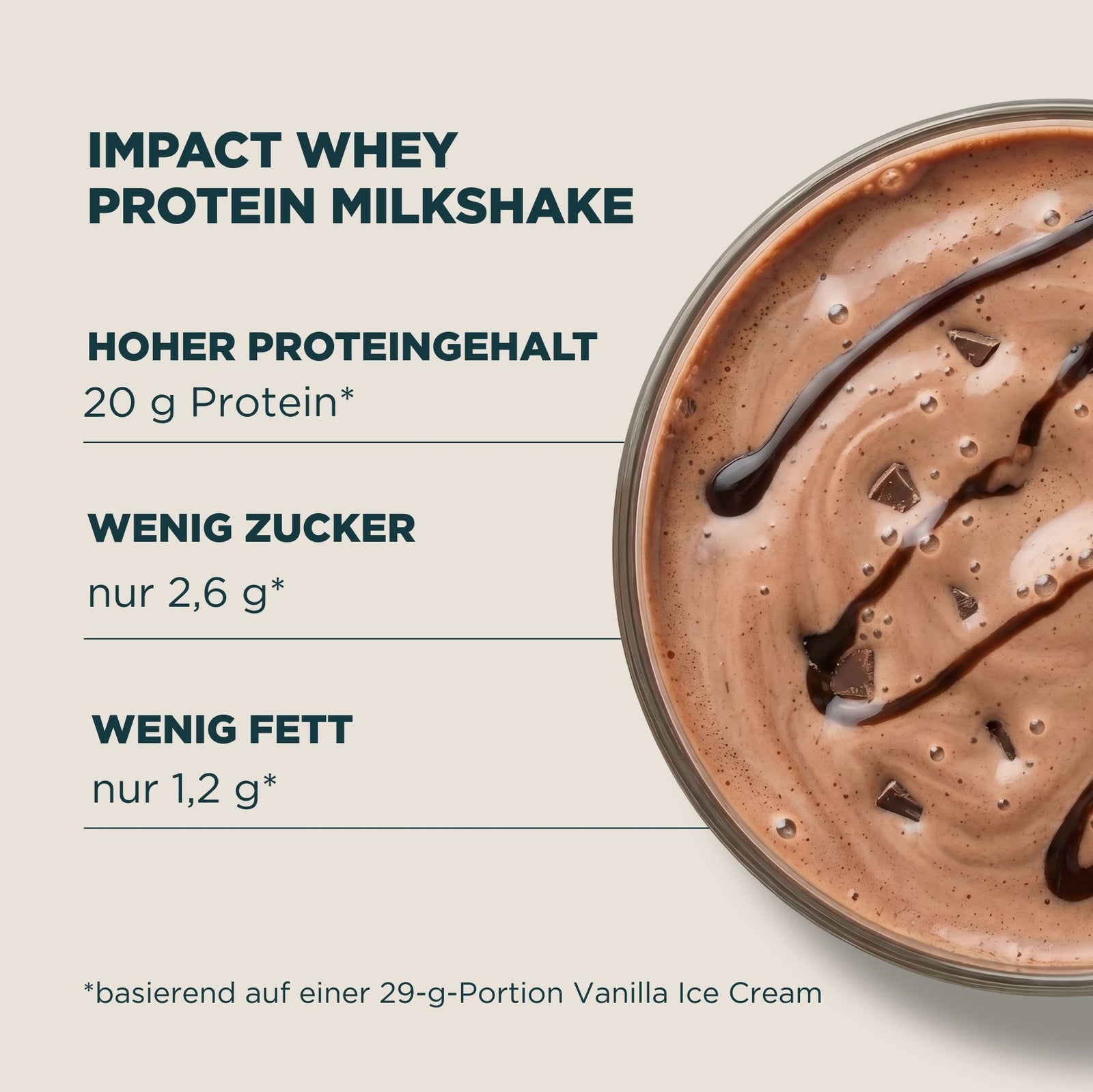Impact Whey Protein Milchshake - 435G - 15Portionen - Chocolate Milk — Bild 3