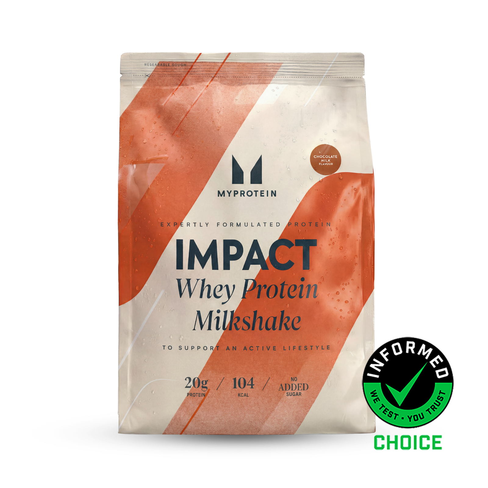 Myprotein UK MyProtein Impact Whey Protein Milkshake - 450G - 15servings - Chocolate Milk