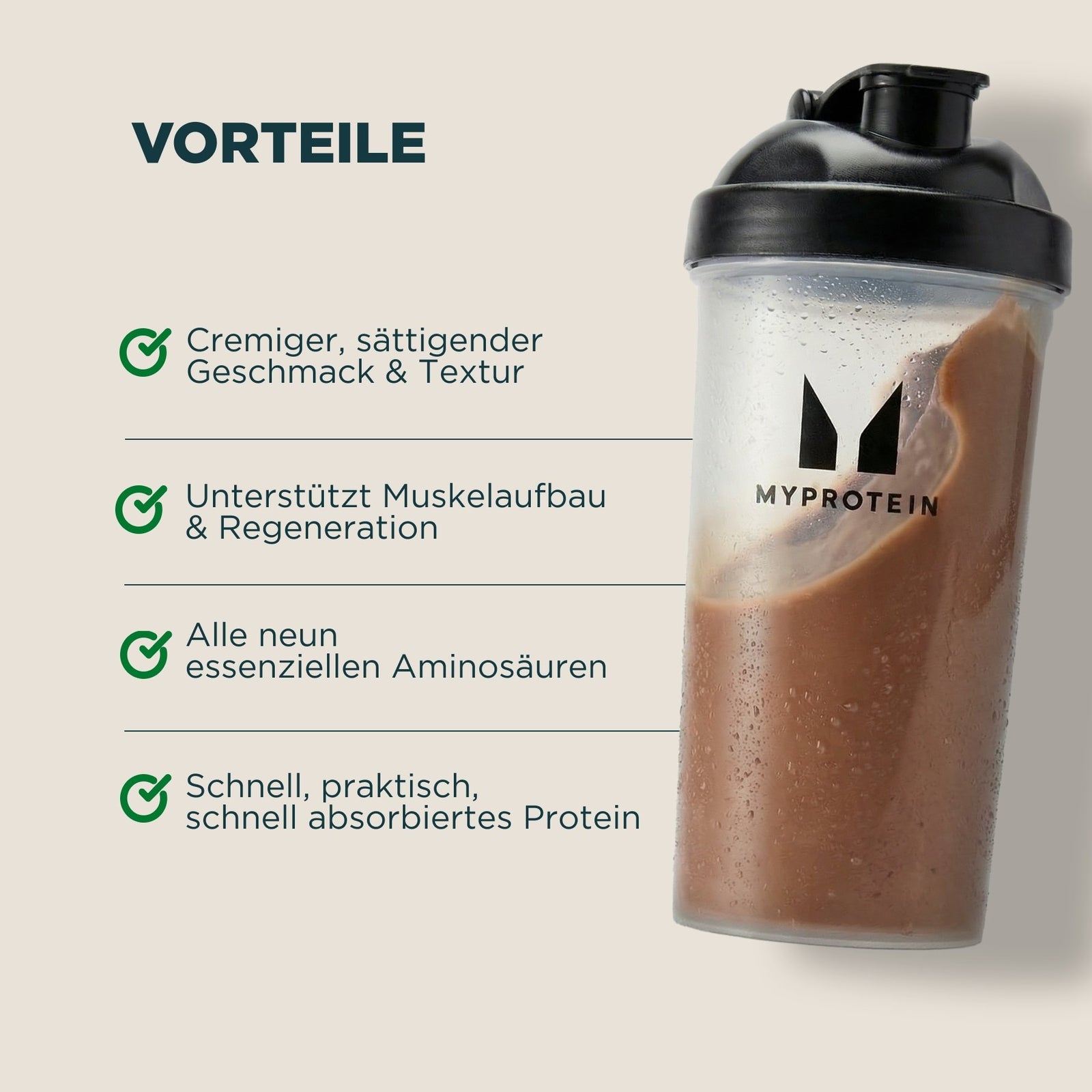 Impact Whey Protein - 435G - 15Portionen - Chocolate (Milkshake) — Bild 4