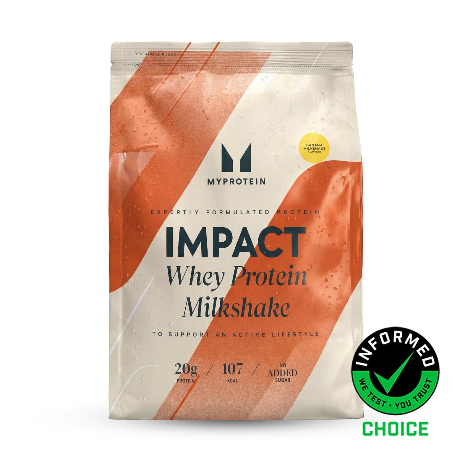 Impact Whey Protein - 2610g - 90Portionen - Banana (Milkshake)
