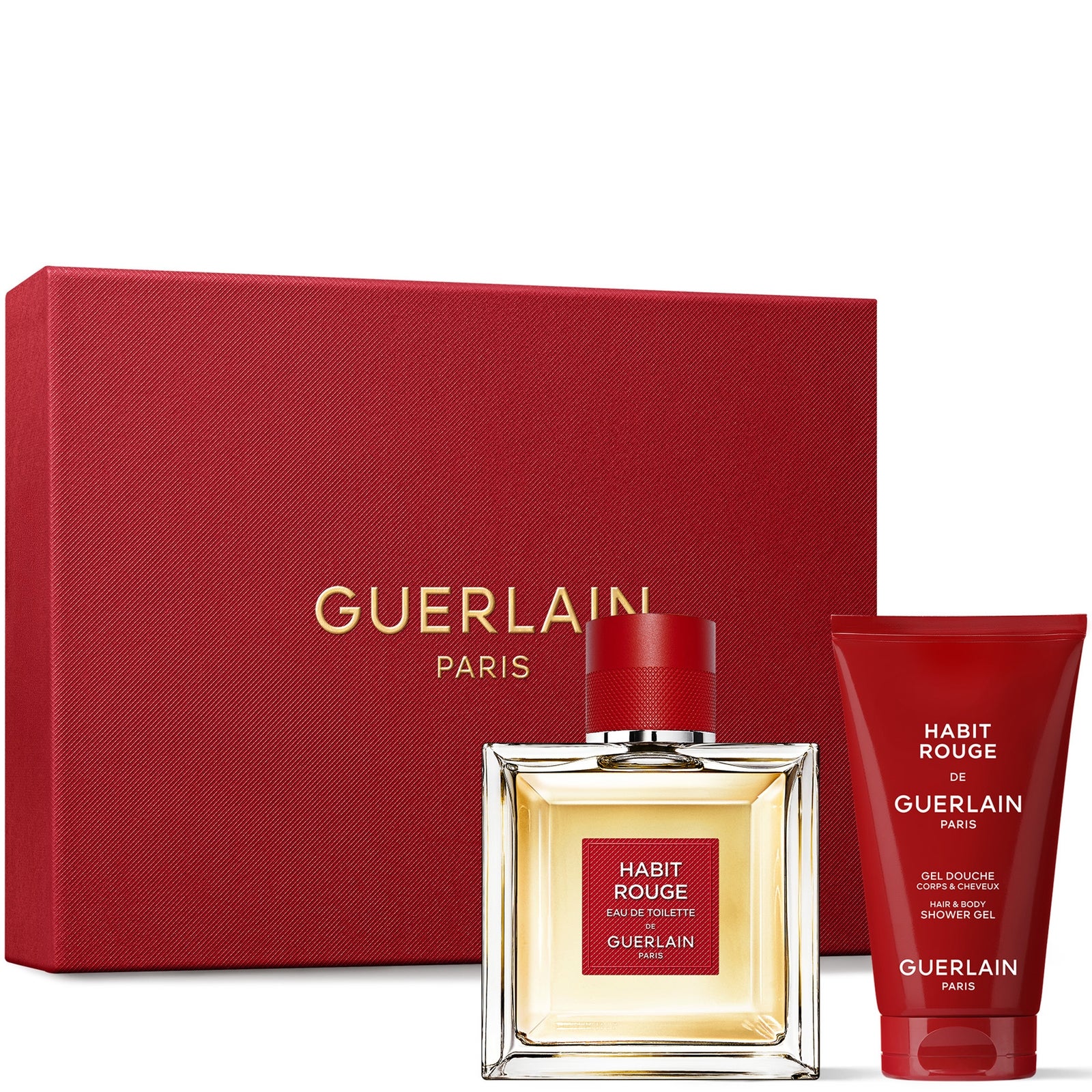GUERLAIN Habit Rouge - Eau De Toilette Gift Set
