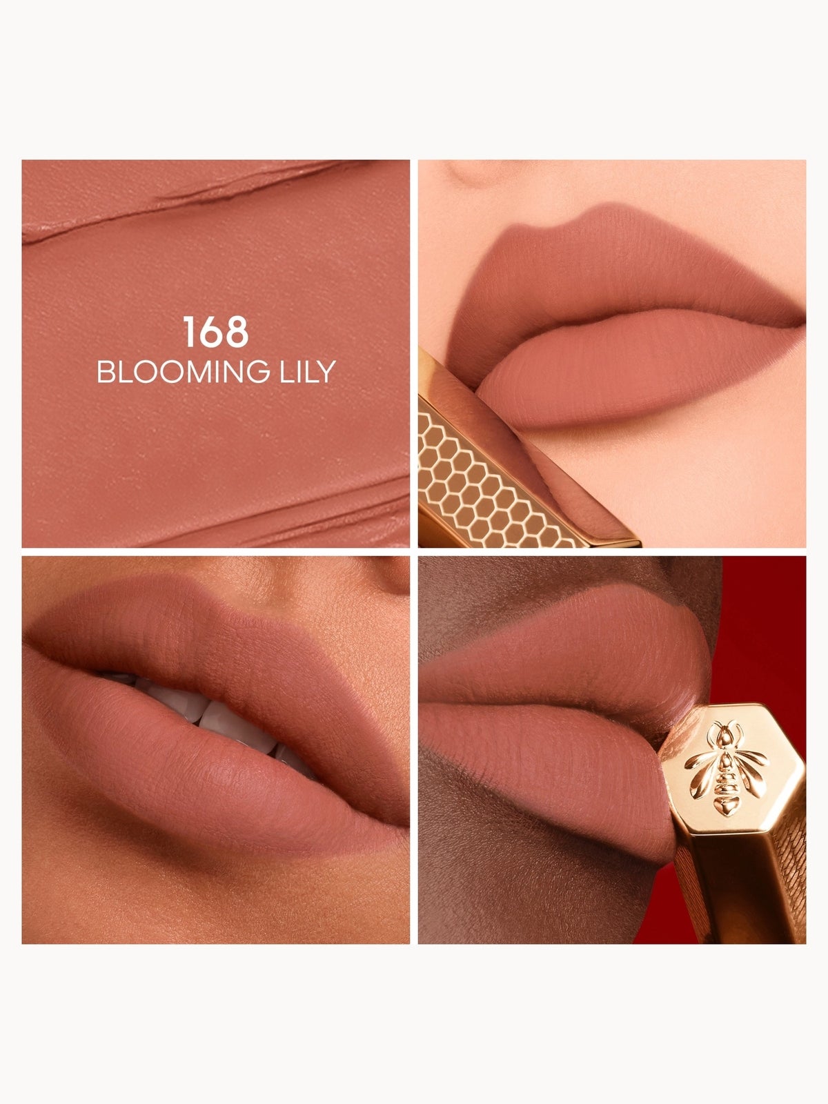 GUERLAIN Kisskiss Honey-Infused Intense Lipstick (Various Shades) - 168 BLOOMING LILY 2