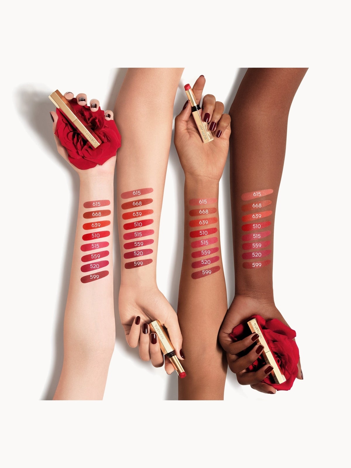 GUERLAIN Kisskiss Honey-Infused Intense Lipstick (Various Shades) - 515 PRIMROSE BLISS 3