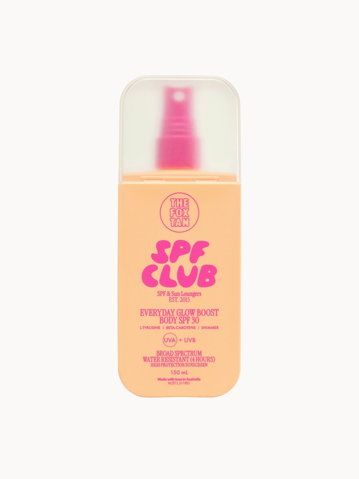 The Fox Tan Everyday Glow Boost SPF30 150ml