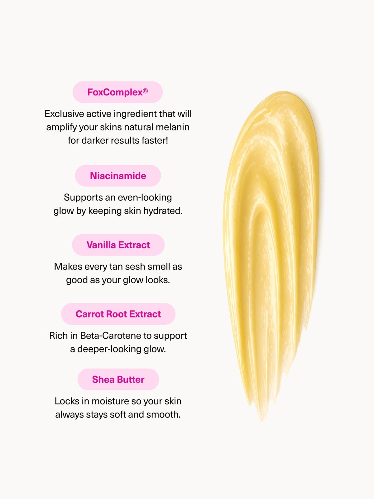 The Fox Tan Rapid Vanilla Custard 150ml 4