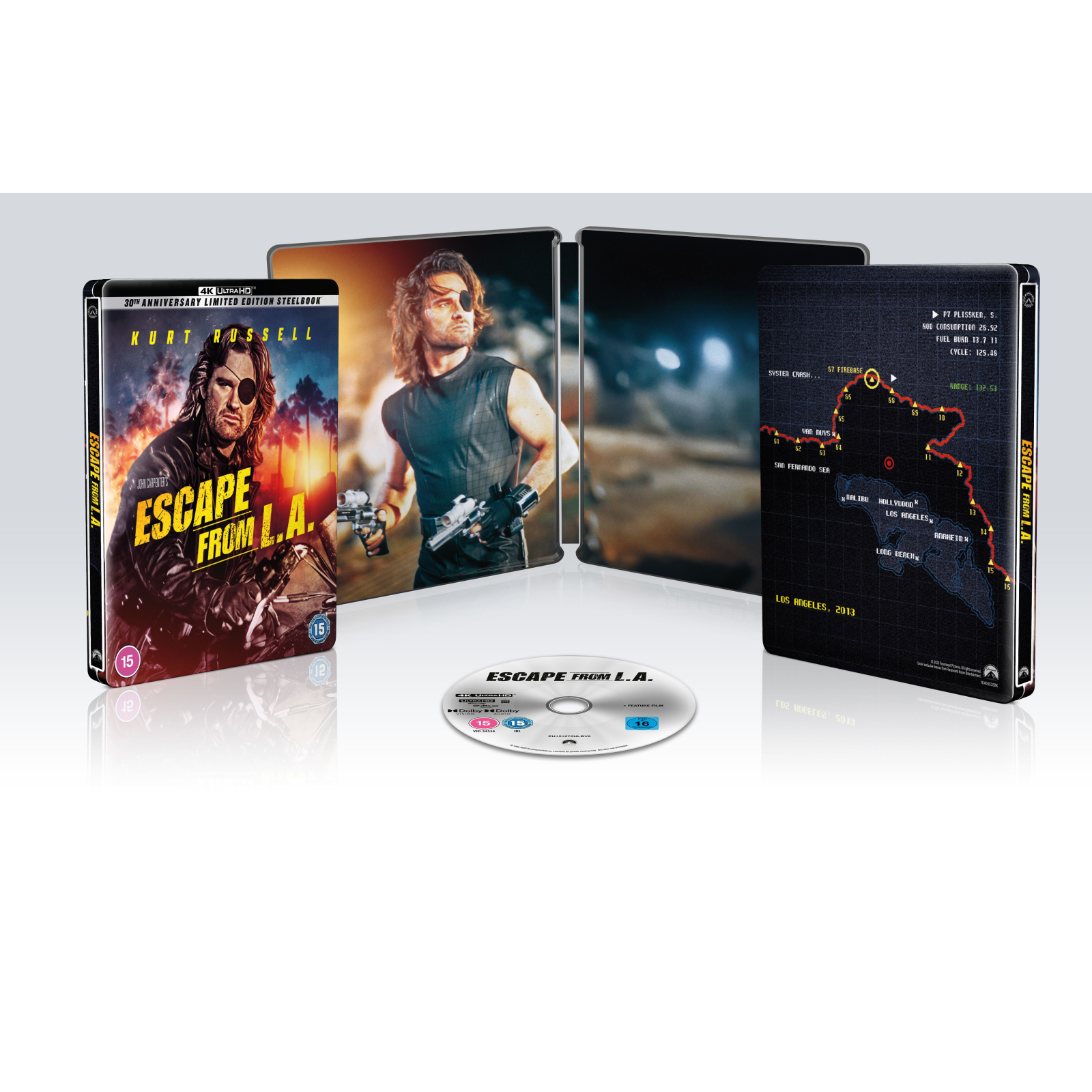 Escape from L.A. Steelbook Limited Edition [15] 4K UHD - Image 4