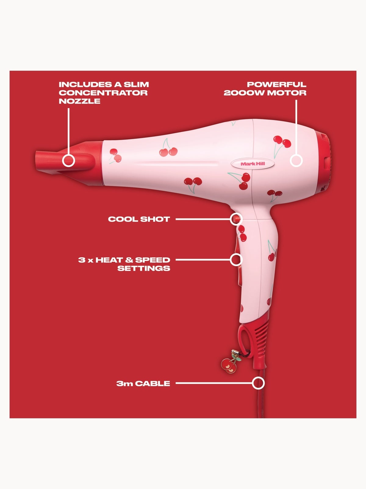 Mark Hill Hair Cherry Glam Kit 4