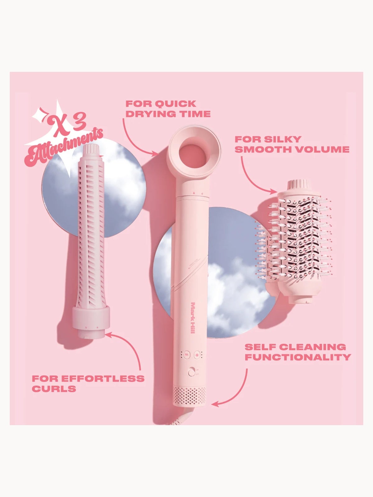 Mark Hill Hair Flexi Air Styler Starter Kit 3