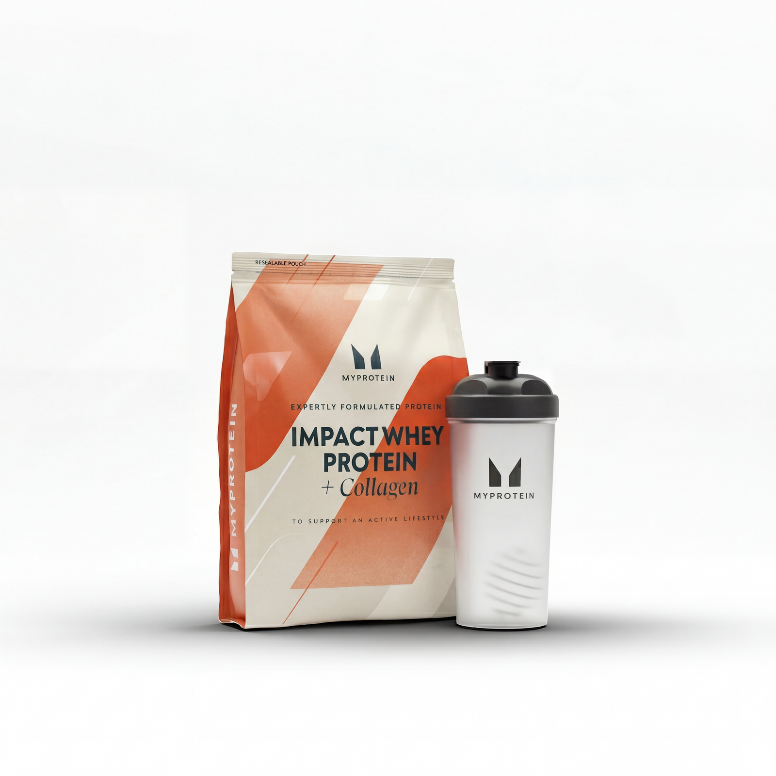 Impact Protein Bundle - 30Portionen - Shaker - Chocolate (+Collagen)