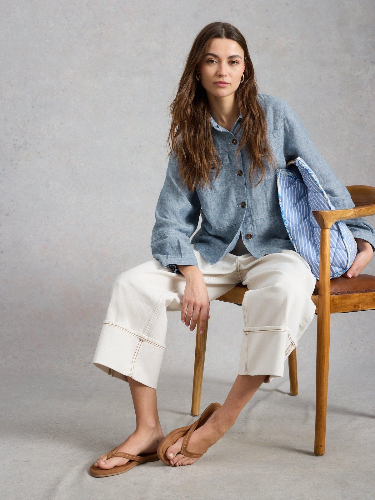 Leinenjacke Camille - 50/R