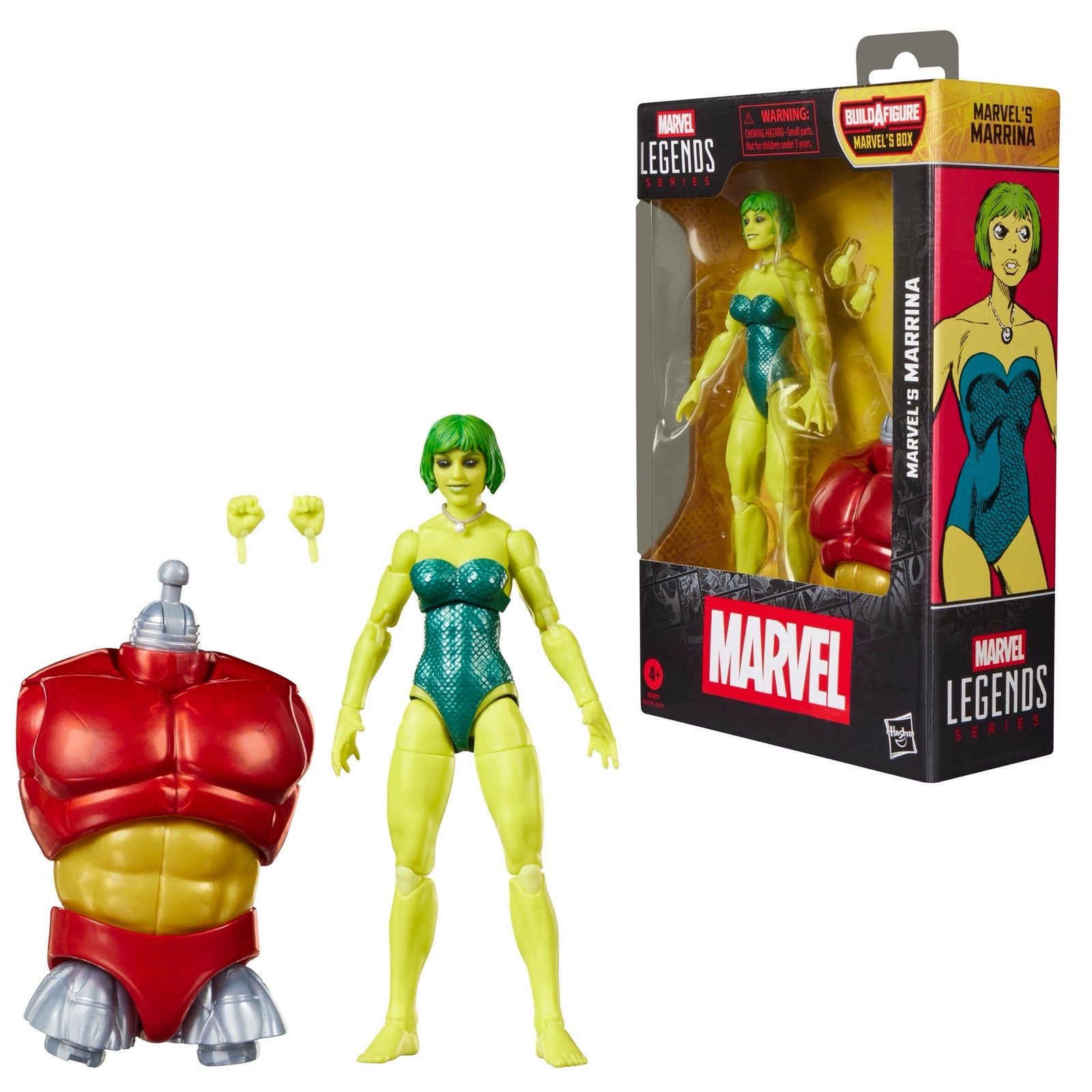 Marvel Legends Series Marvel's Marrina, Alpha Flight Comics Action Figure
