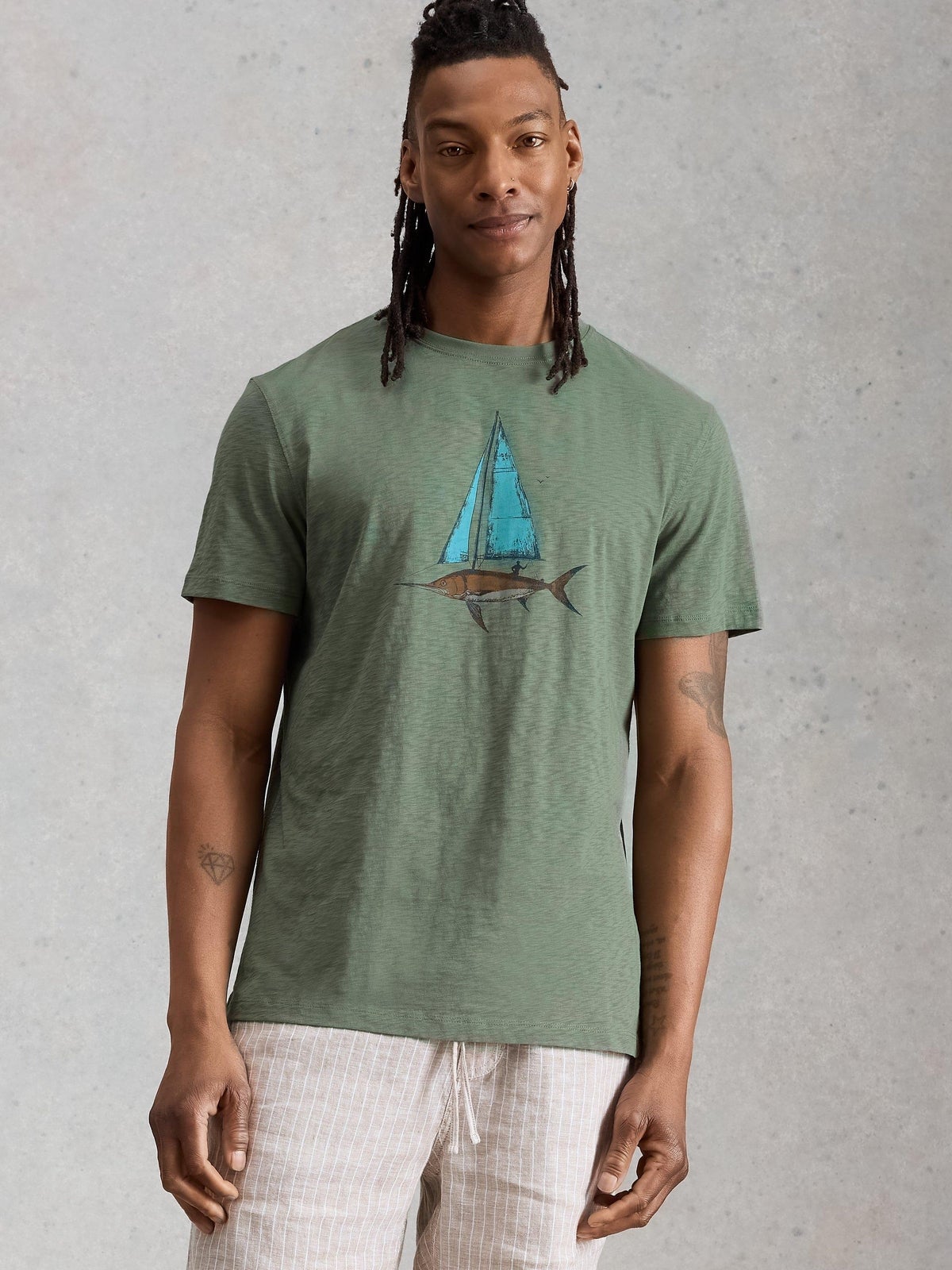 T-Shirt Abersoch Sail Fish - M/R