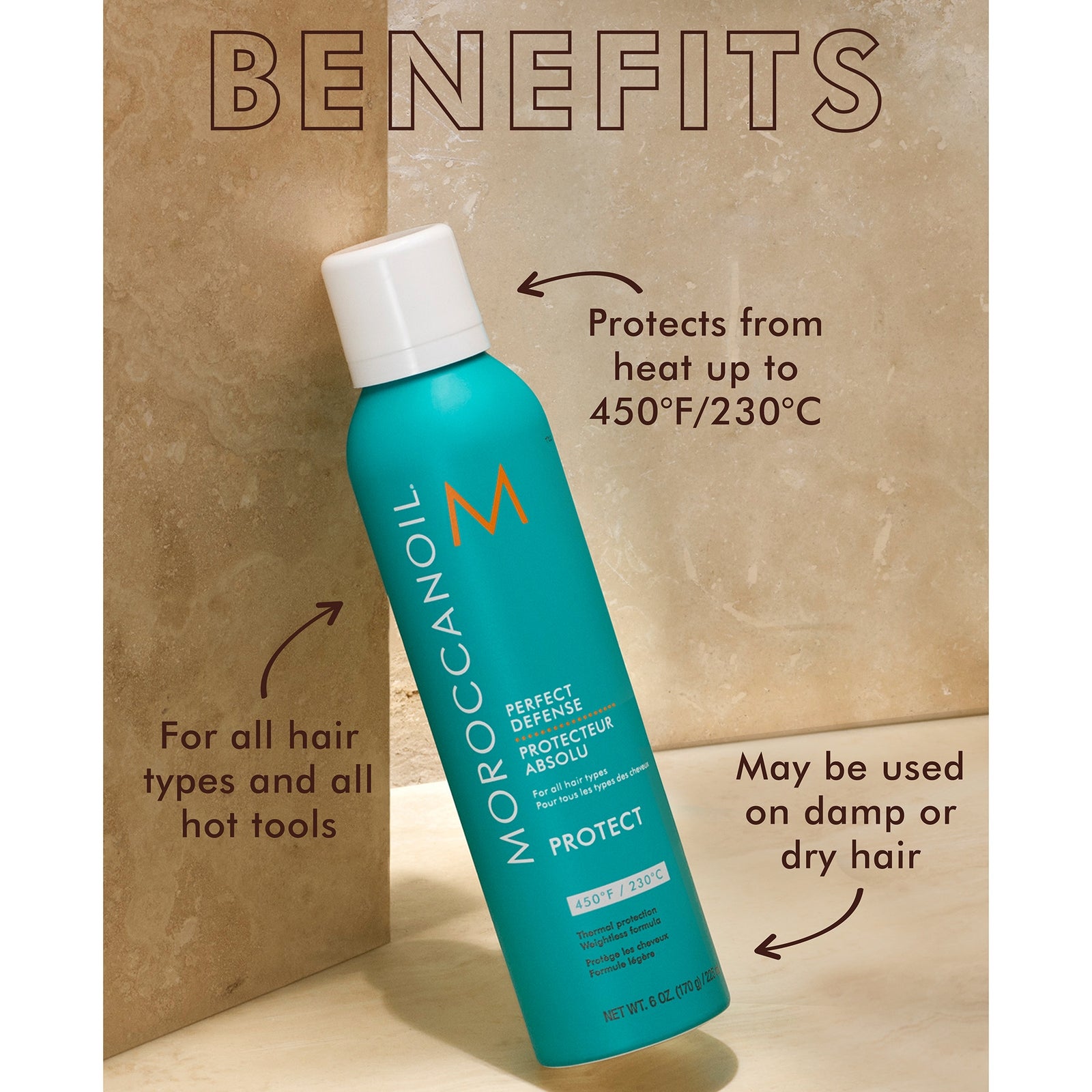 Moroccanoil Special Edition Treatment 125ml (25% Extra Free) + FREE Perfect Defense 75ml 3