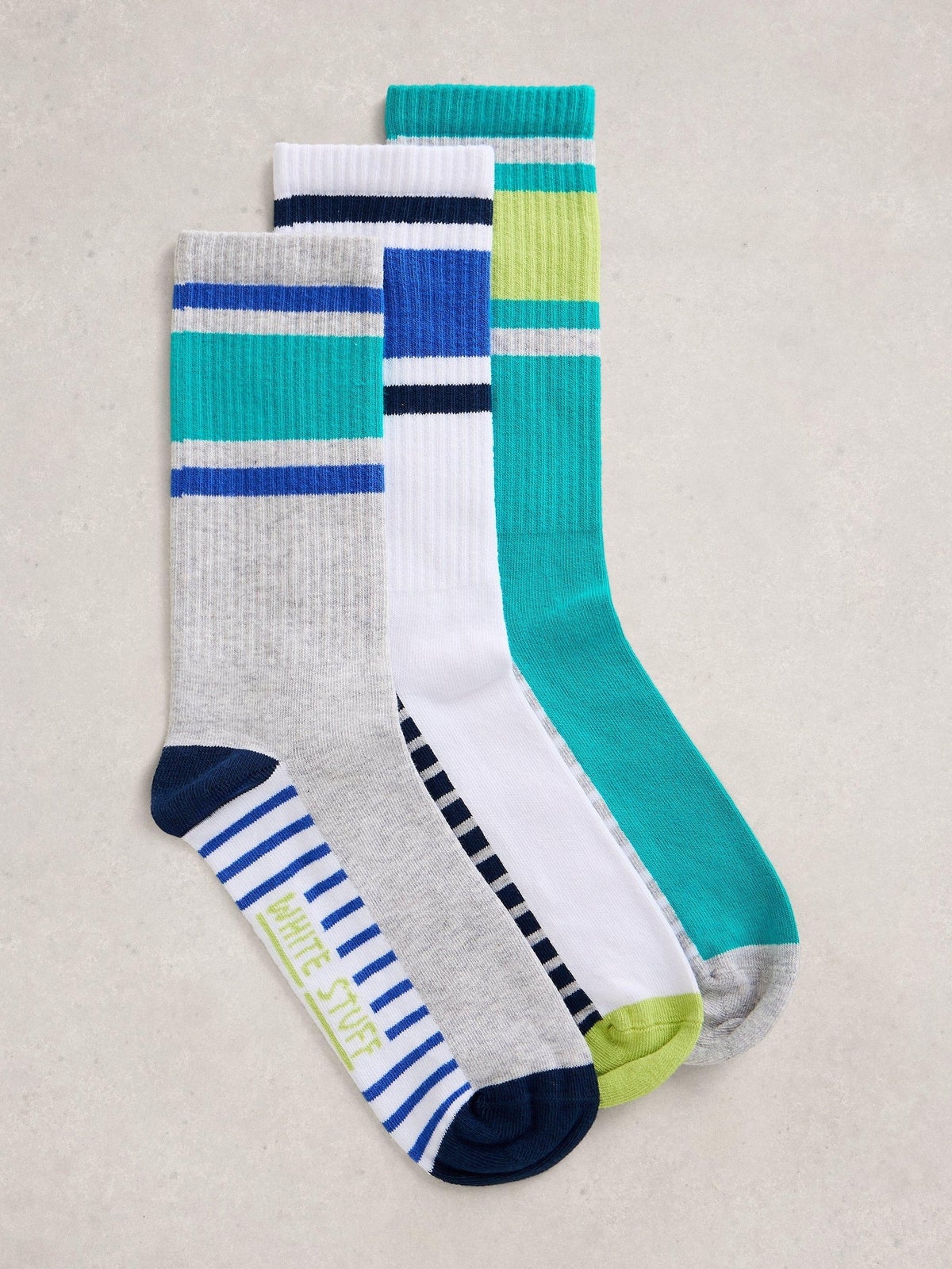 3er-Pack Rippensocken - 44-46