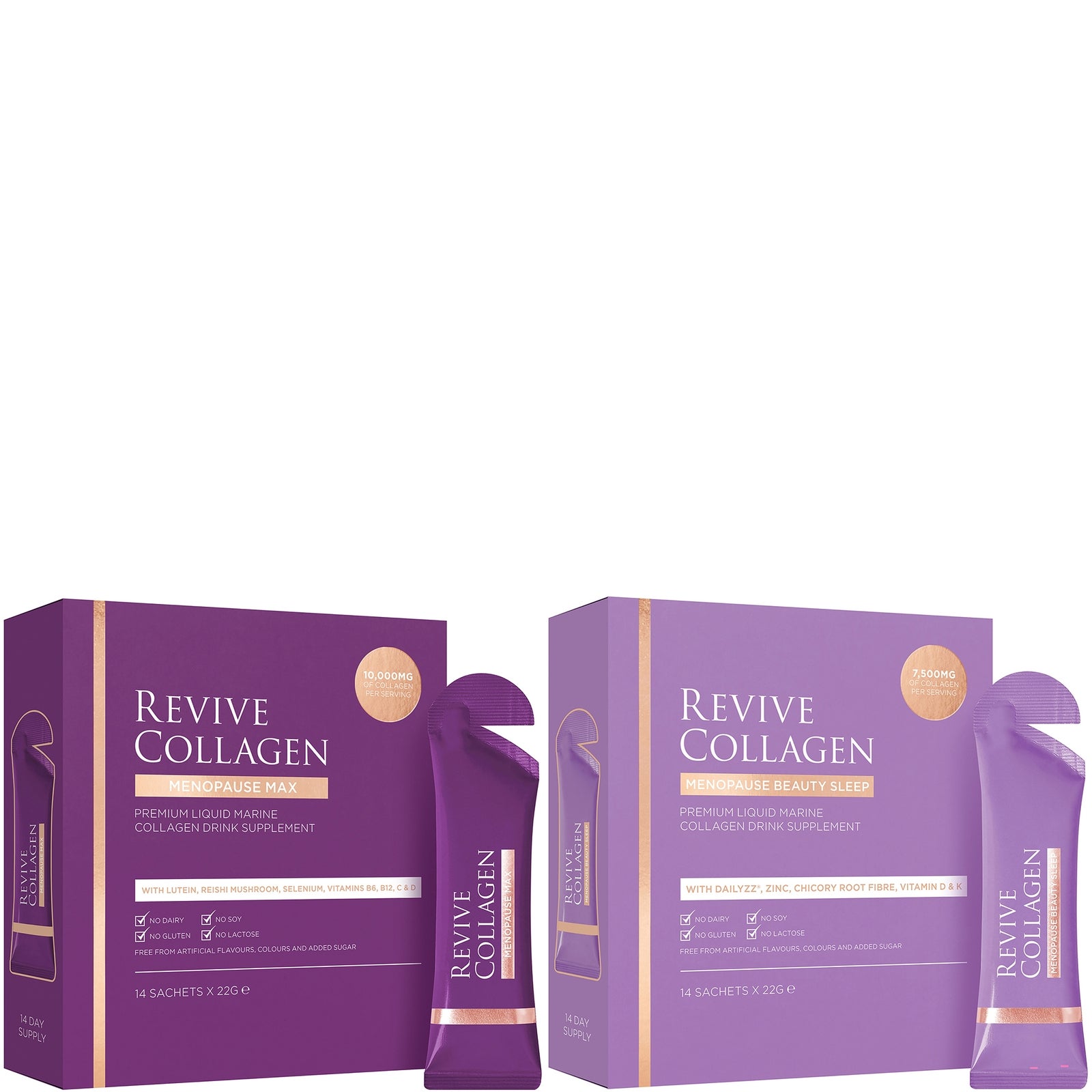 Revive Collagen Menopause Max Day & Night Bundle (2 x 14 Sachets)