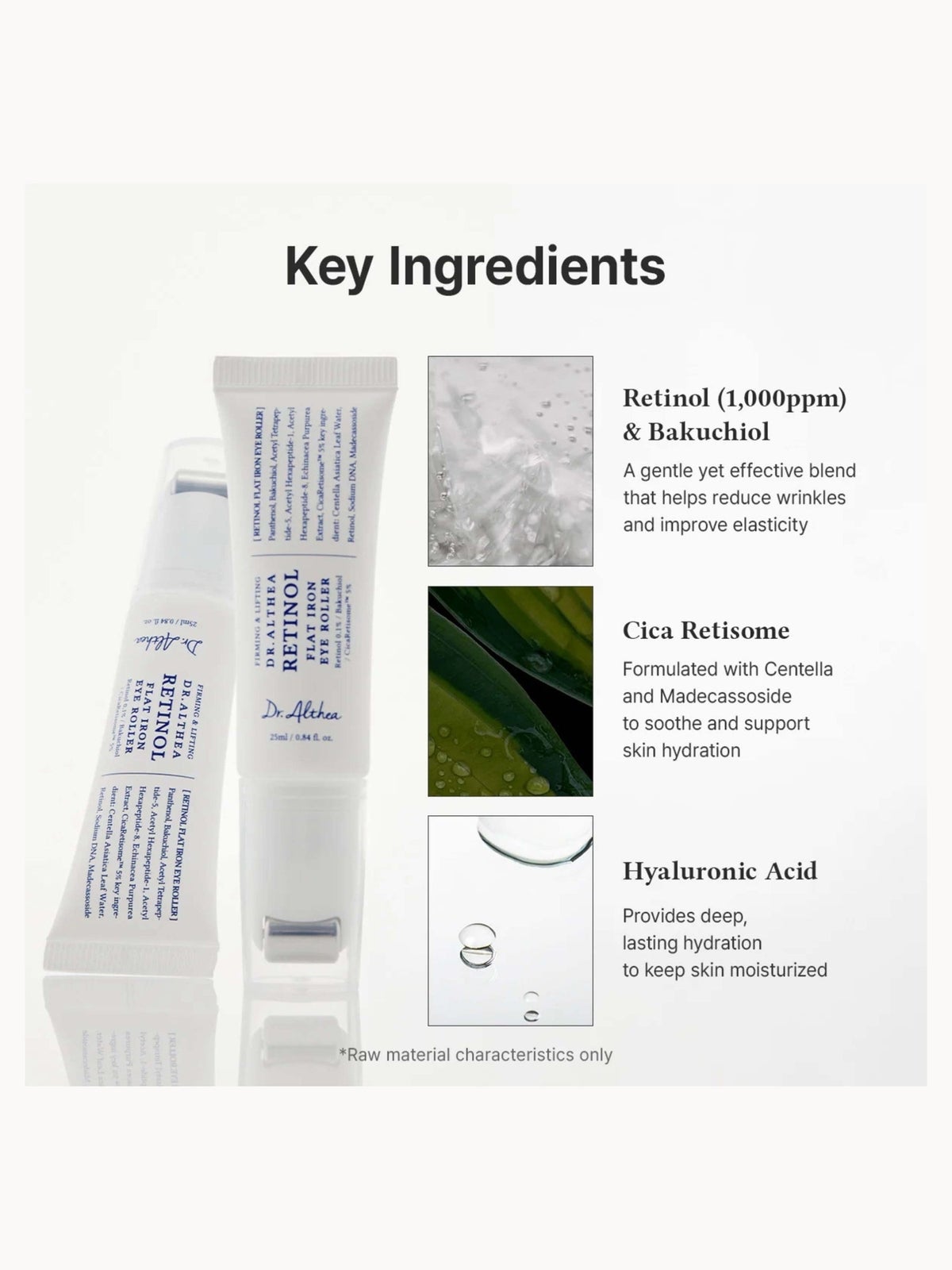 Dr. Althea Retinol Flat Iron Eye Roller 25ml 4