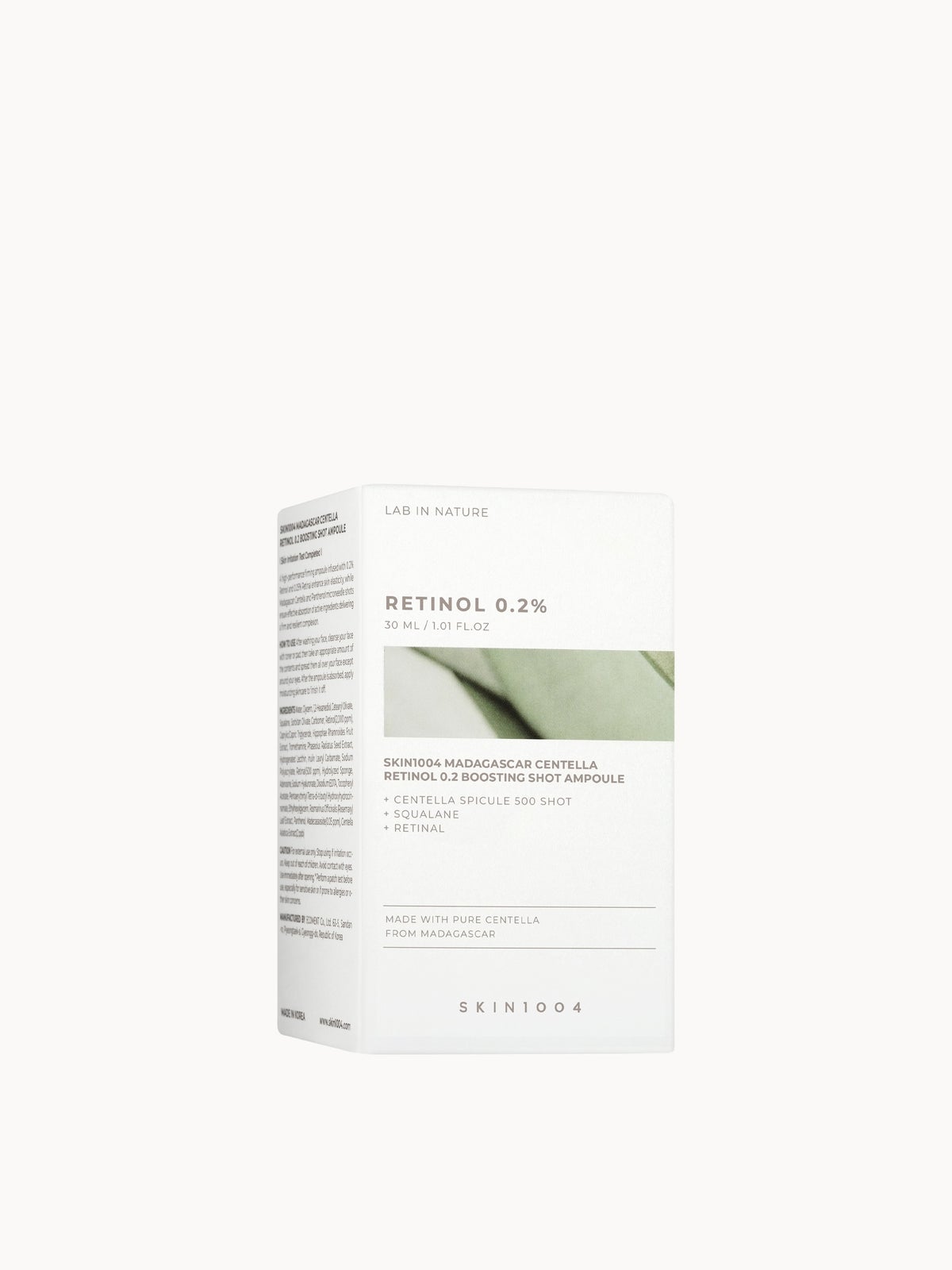 Skin1004 Madagascar Centella Retinol 0.2 Boosting Shot Ampoule 30ml 2