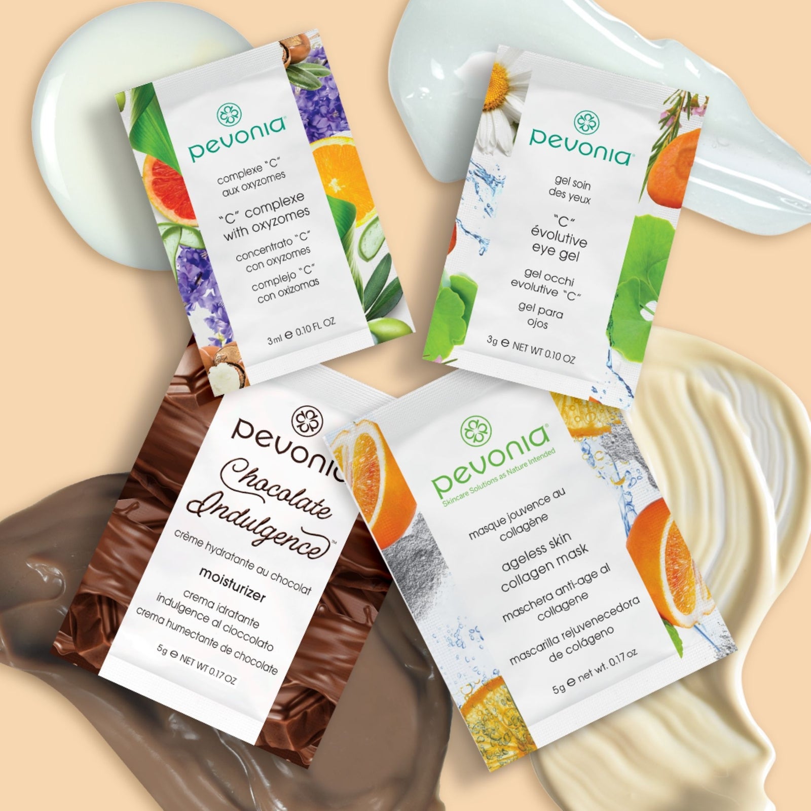 Pevonia 4-Piece Skincare Sampler