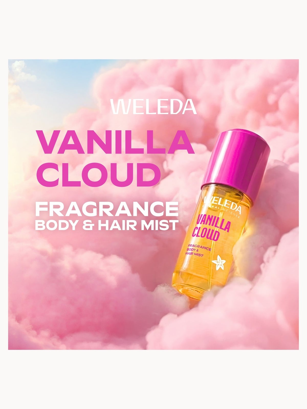 Weleda Vanilla Cloud Body & Hair Mist with Aloe Vera 95ml 4