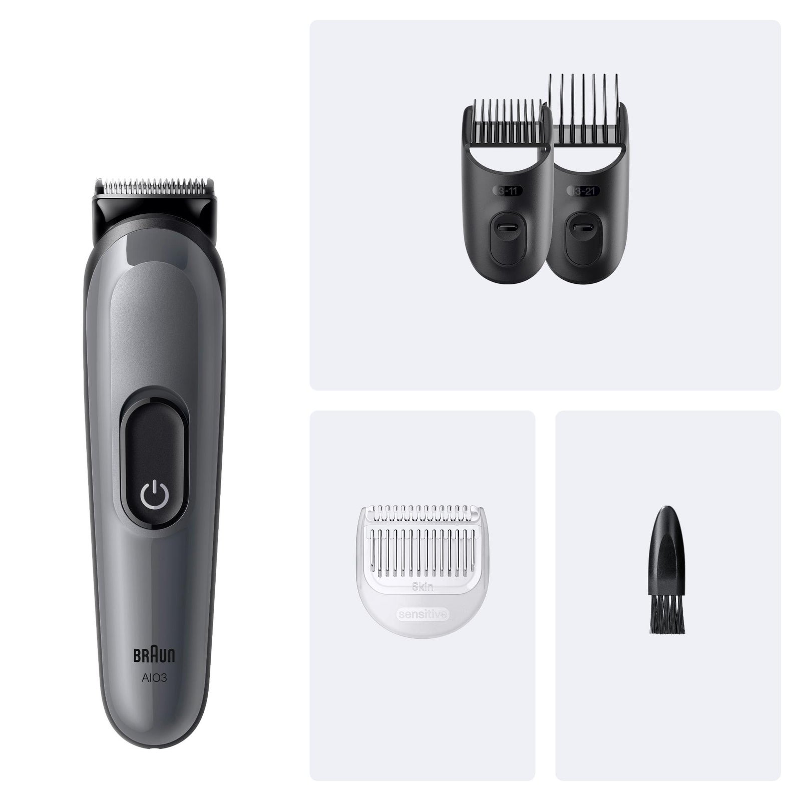 Braun All-in-One Series 3 AIO3500 4-in-1 Pflegeset für Bart and Body: retailer-supplied image