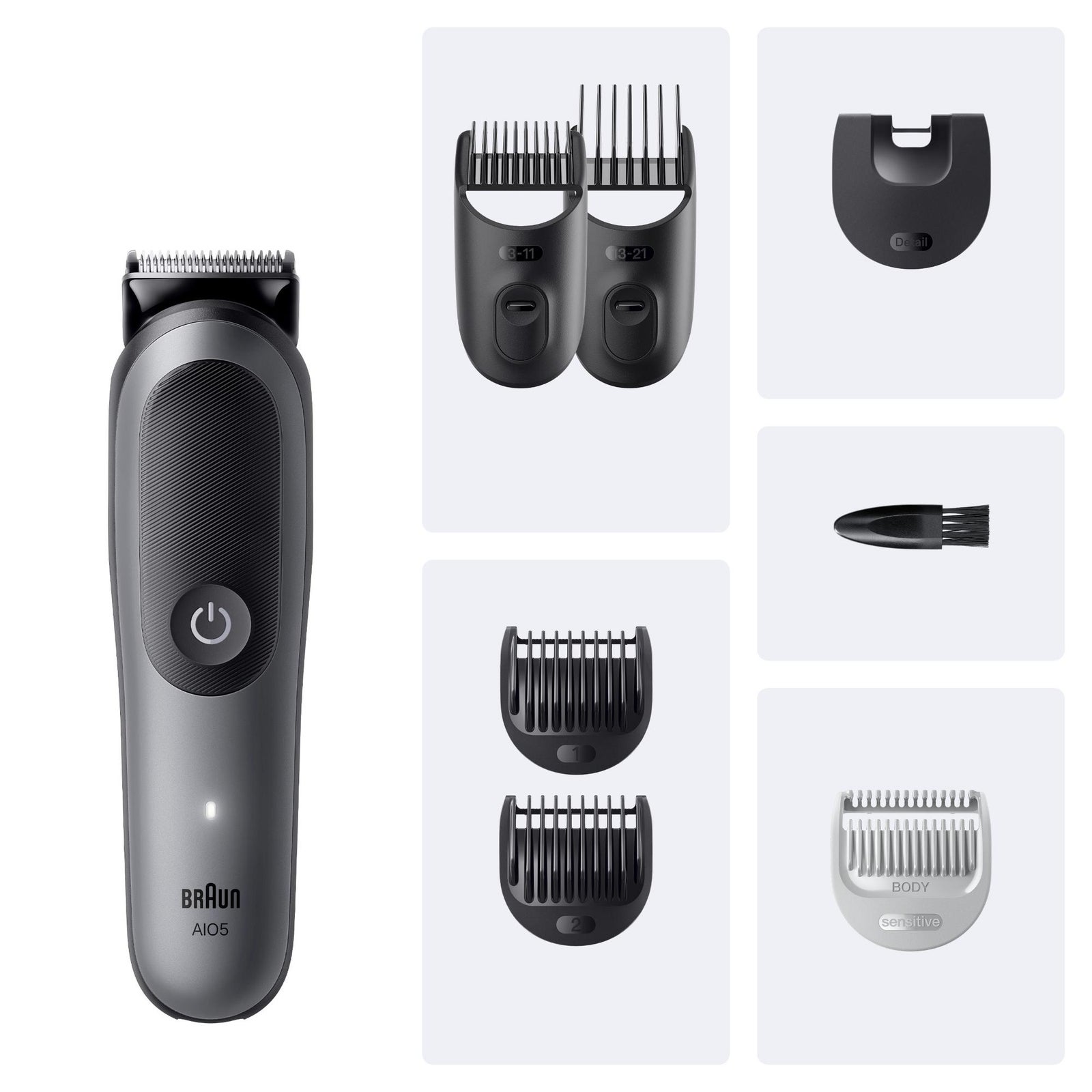 Braun All-in-One Series 5 AIO5520 7-in-1 Pflegeset für Bart and Body: retailer-supplied image