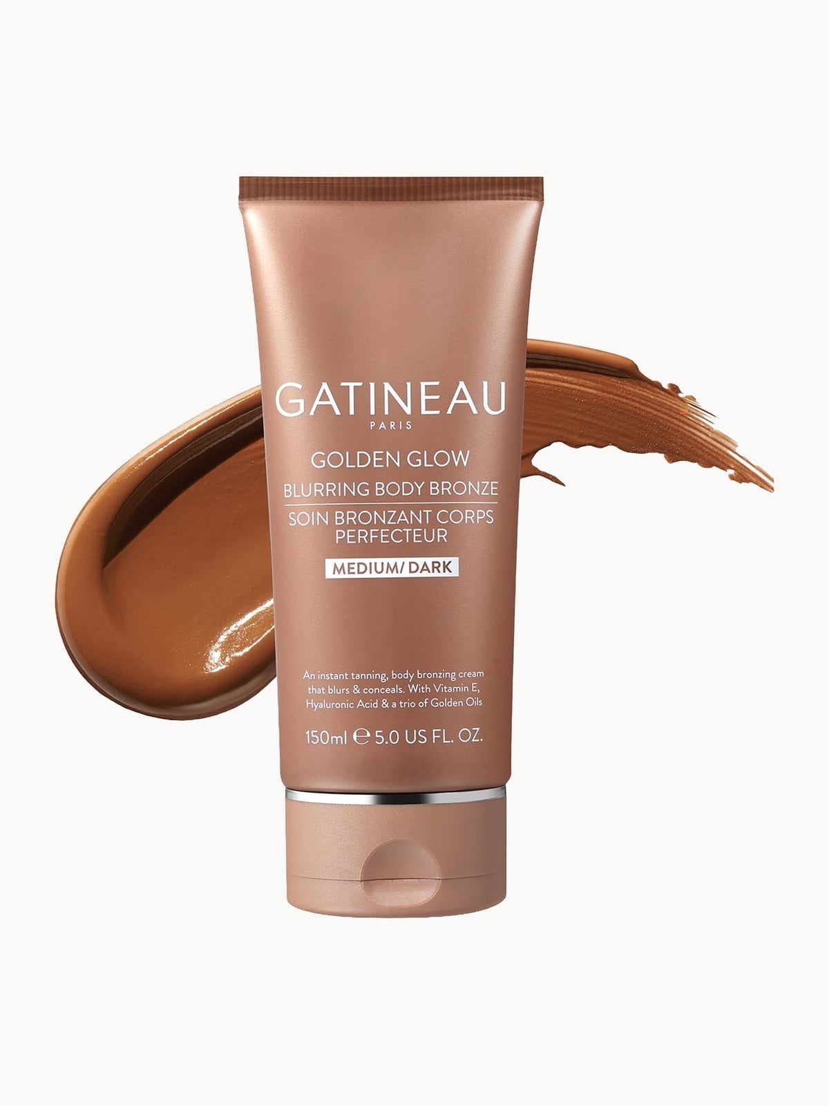 Gatineau Golden Glow Blurring Body Bronze Medium Dark & Luxury Tanning Mitt Duo 2