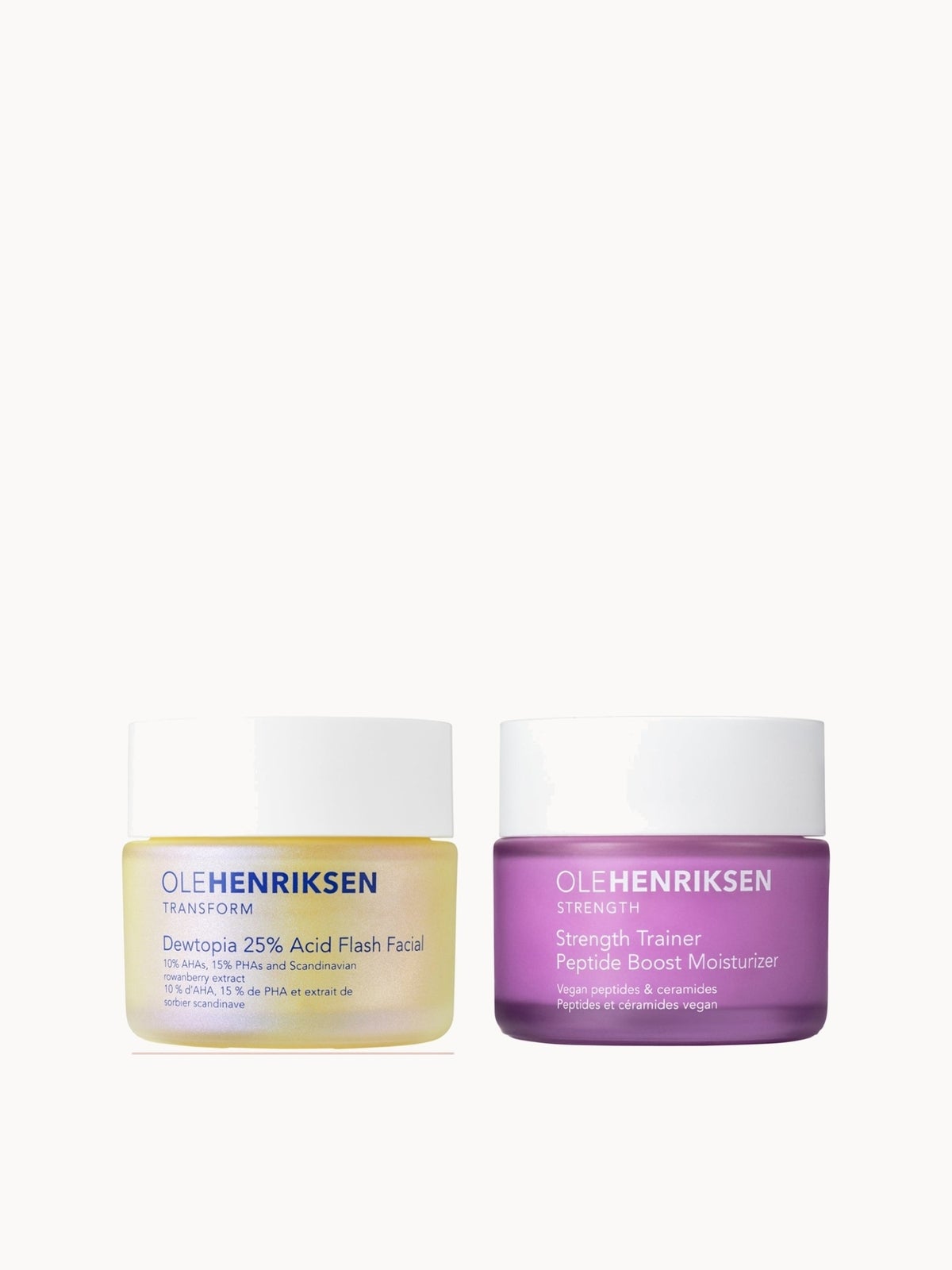 Ole Henriksen Strength Moisturiser + Dewtopia Flash Facial Bundle