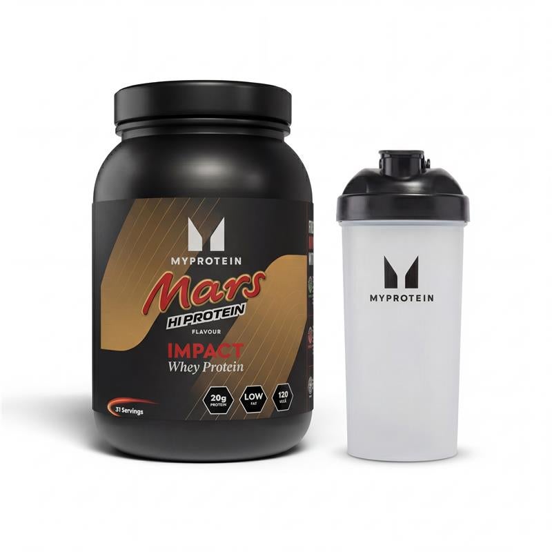 Myprotein UK MyProtein MARS® Protein Bundle - 31 servings - 1kg - Shaker