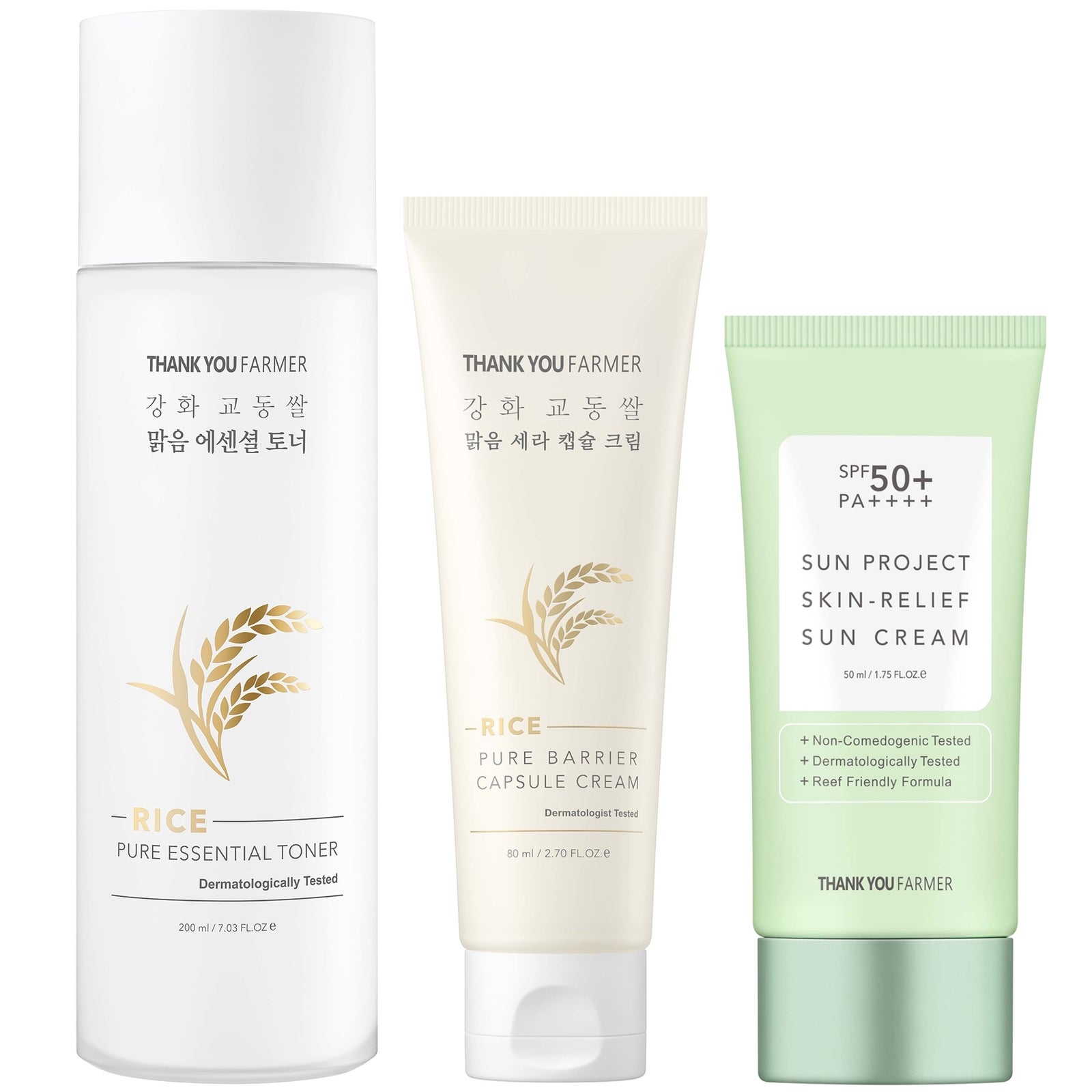 Thank You Farmer Skin Barrier Routine