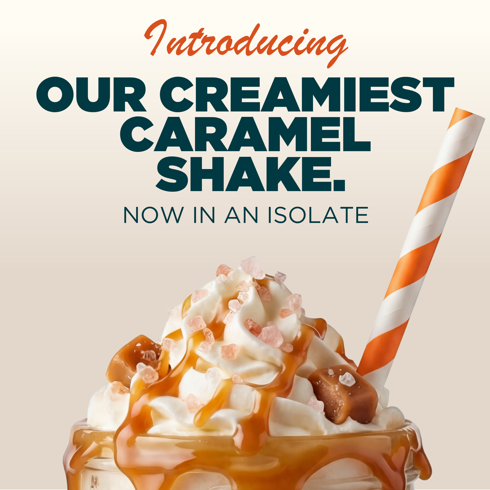 Myprotein Impact Whey Isolate Milkshake - 2.7kg - 90servings - Salted Caramel