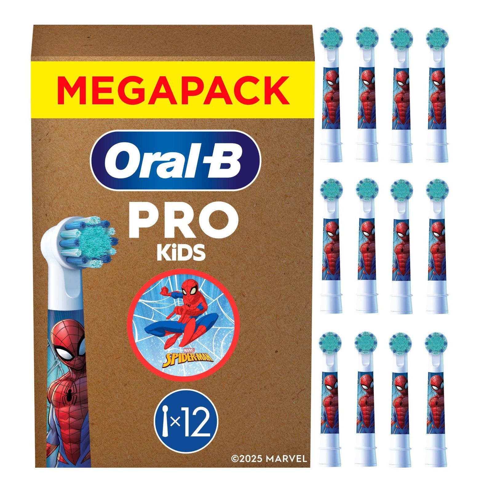 Oral-B Aufsteckbürsten Kids Spiderman FFU 12 St - Bild 4