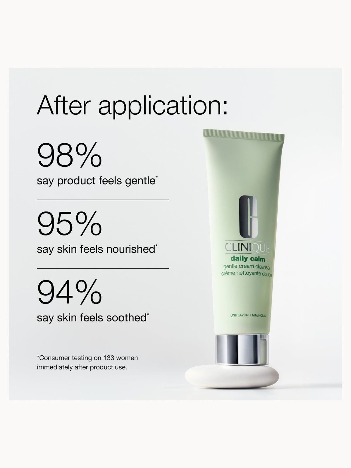 Clinique Daily Calm™ Gentle Cream Cleanser 125ml 4