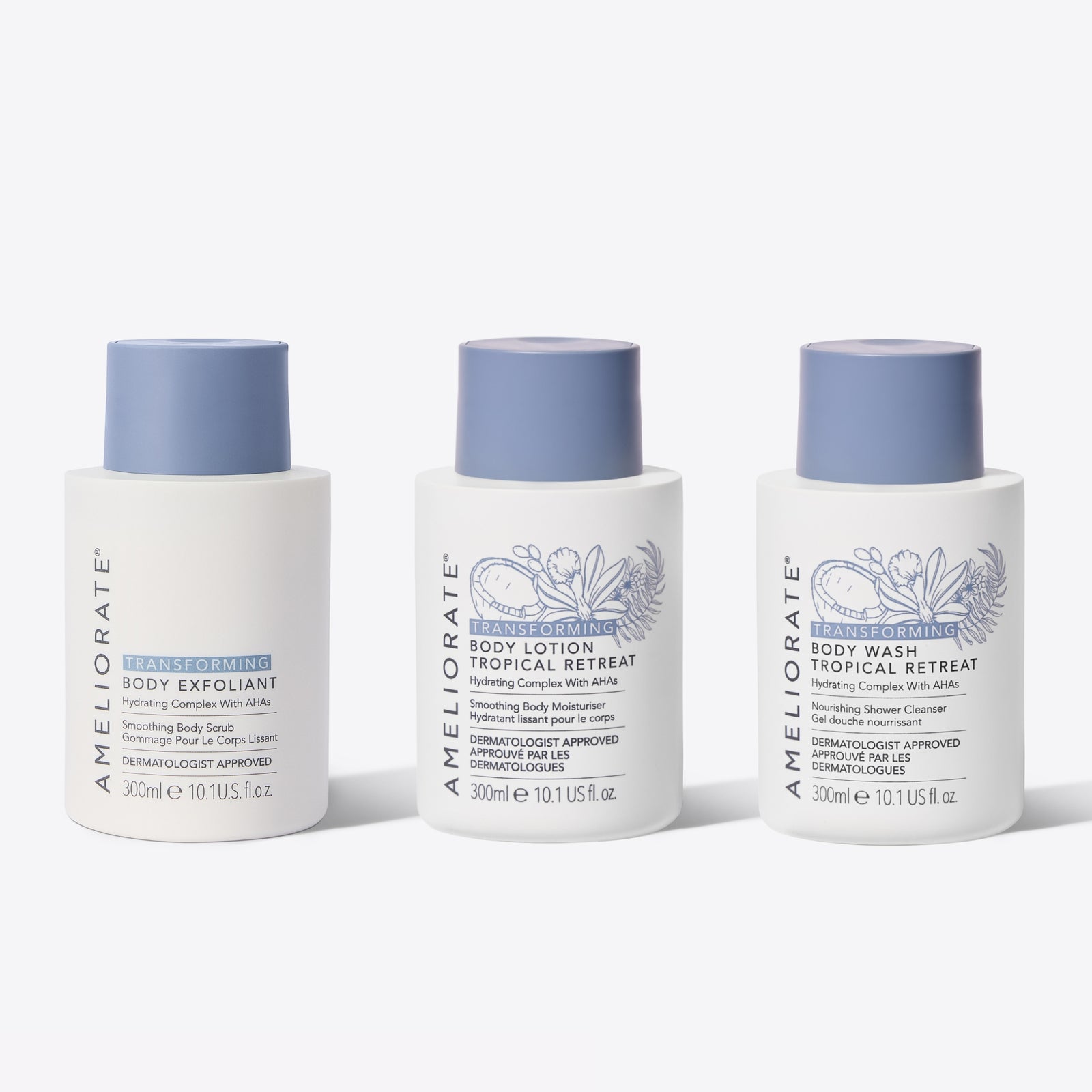 AMELIORATE Transforming Tropical Retreat Smooth Skin Bundle (Worth £54)