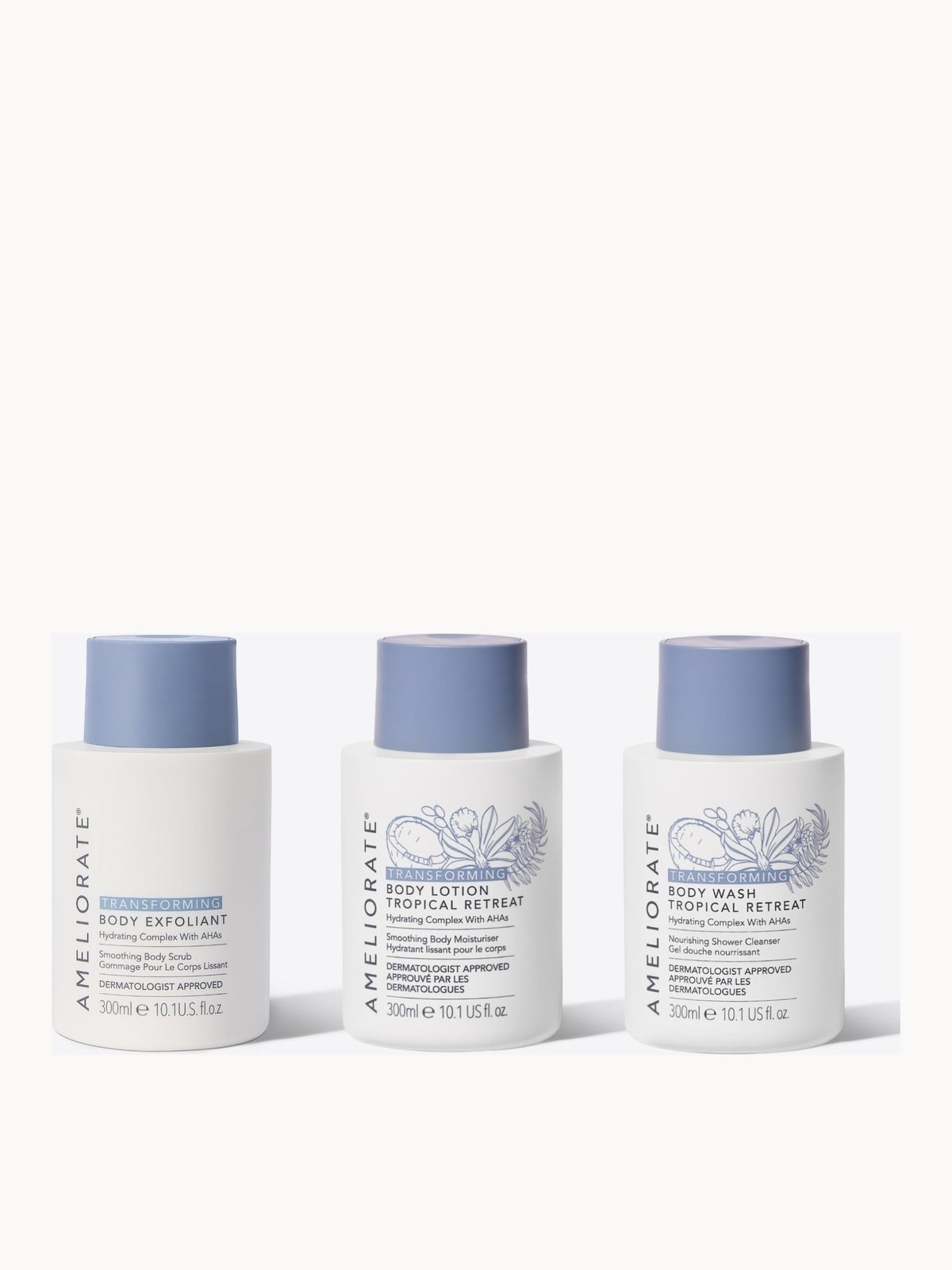AMELIORATE Transforming Tropical Retreat Smooth Skin Bundle (Worth £54)