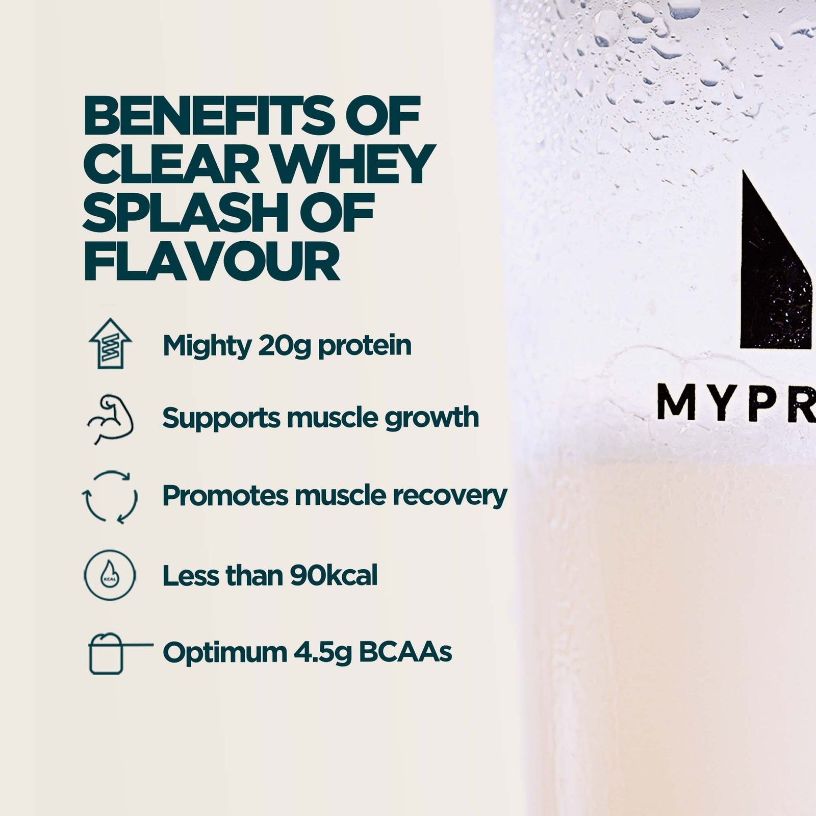 Myprotein Clear Whey Protein Powder - 405G - 15servings - Mixed Berries - Splash