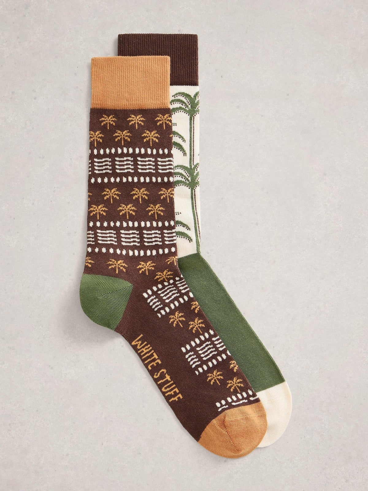 2er-Pack Socken Palmen - 44-46