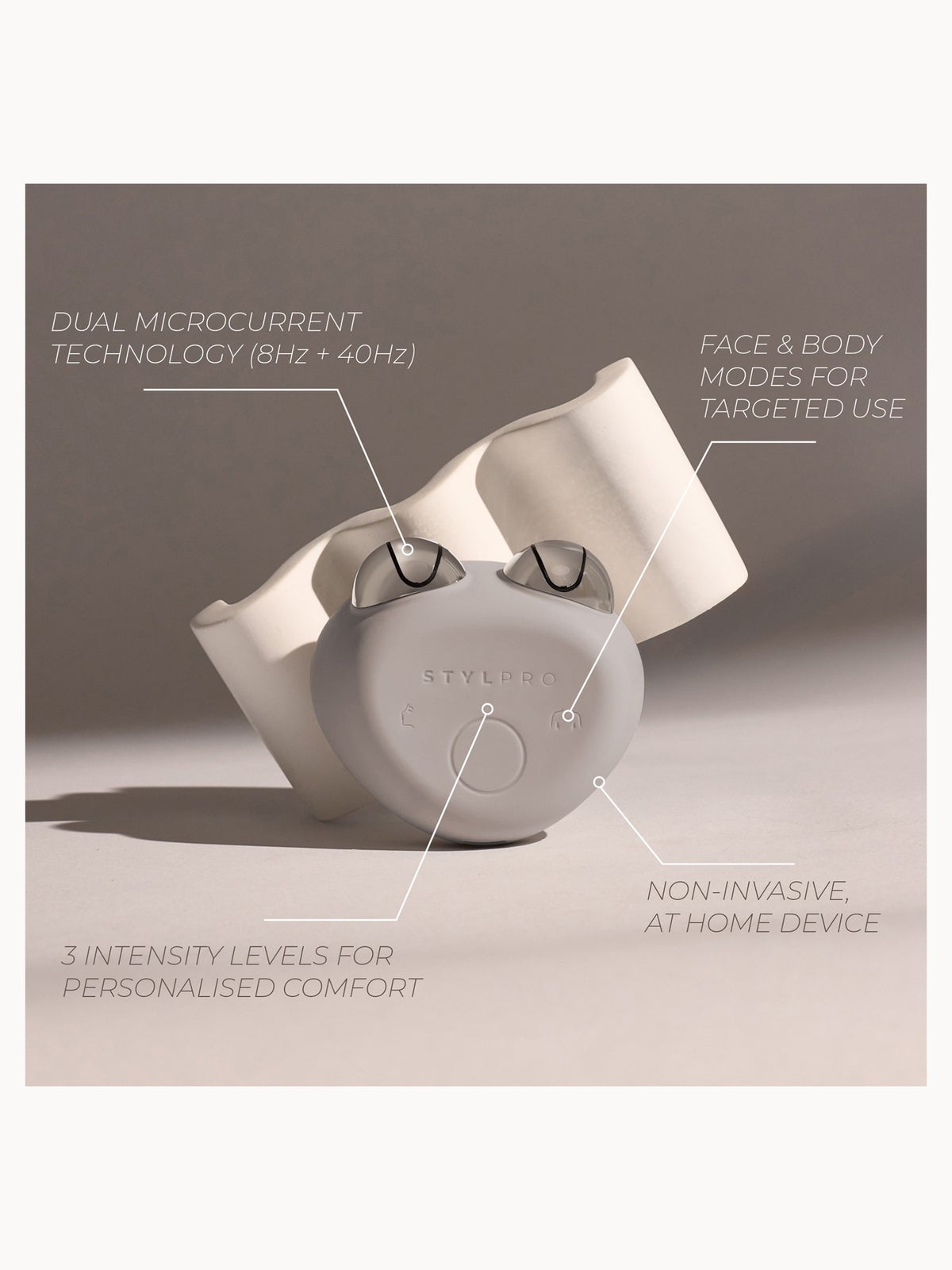 StylPro Dual Microcurrent Face & Body Toning Device 3