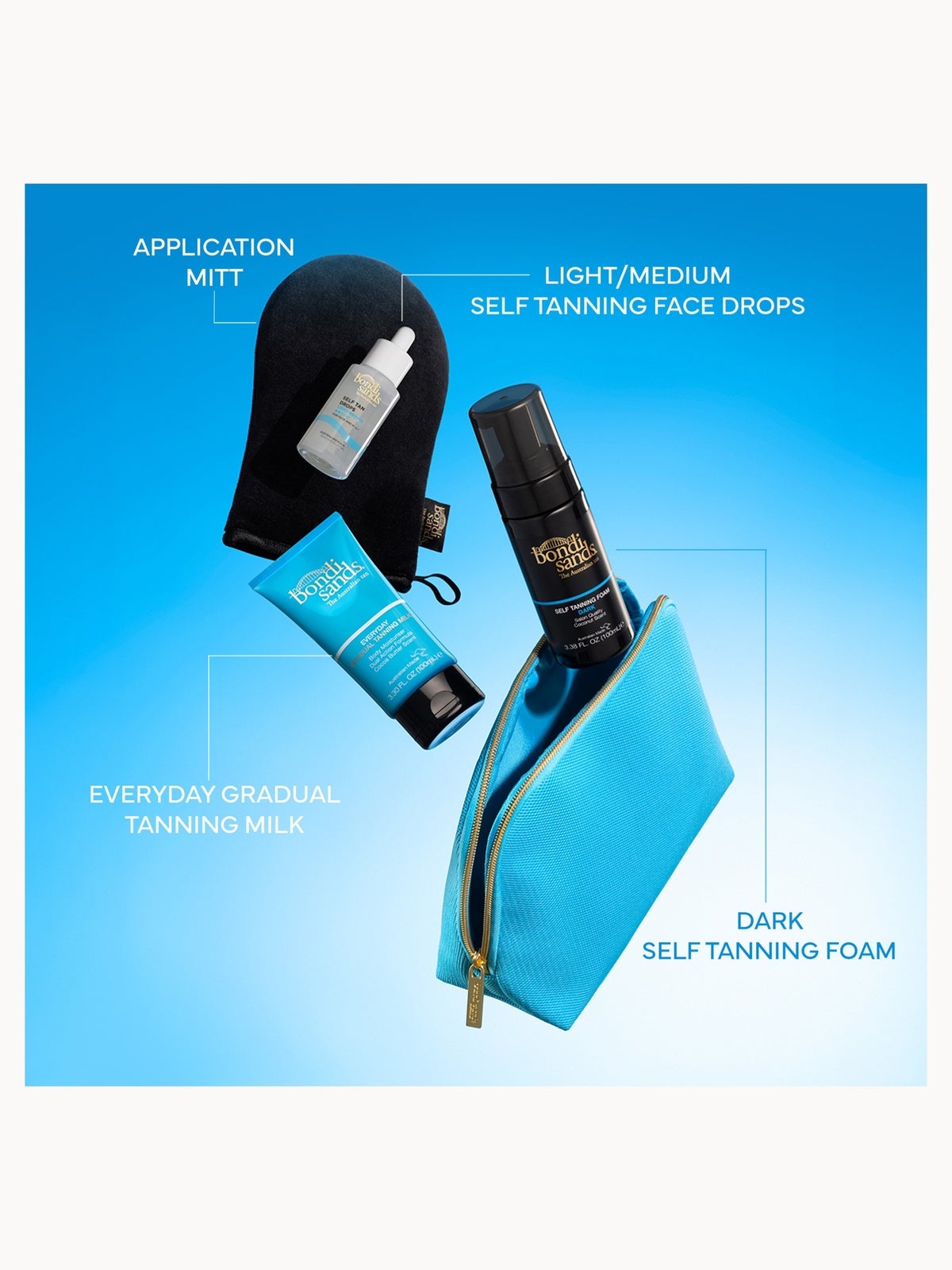 Bondi Sands Glow on The Go Gift Set 4