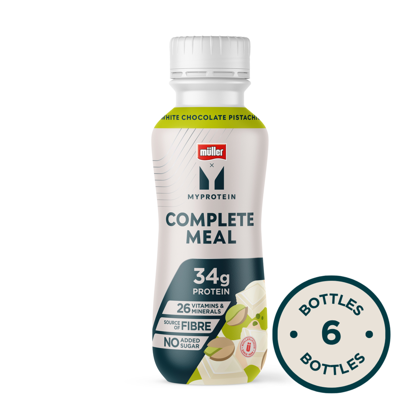 Myprotein x Müller — Complete Shakes - 6ml - White Chocolate & Pistachio
