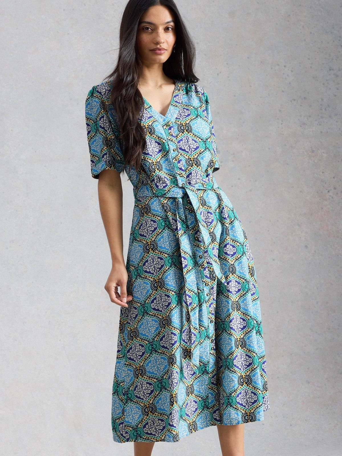 Kleid Val aus Leinenmischung - 52/R