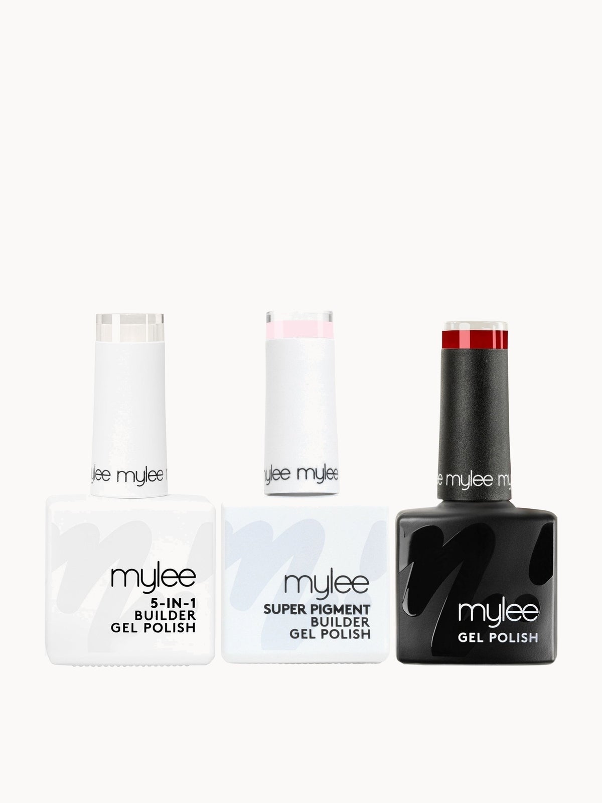 Mylee Builder Gel & Gel Nail Polish Trio (Worth £38)