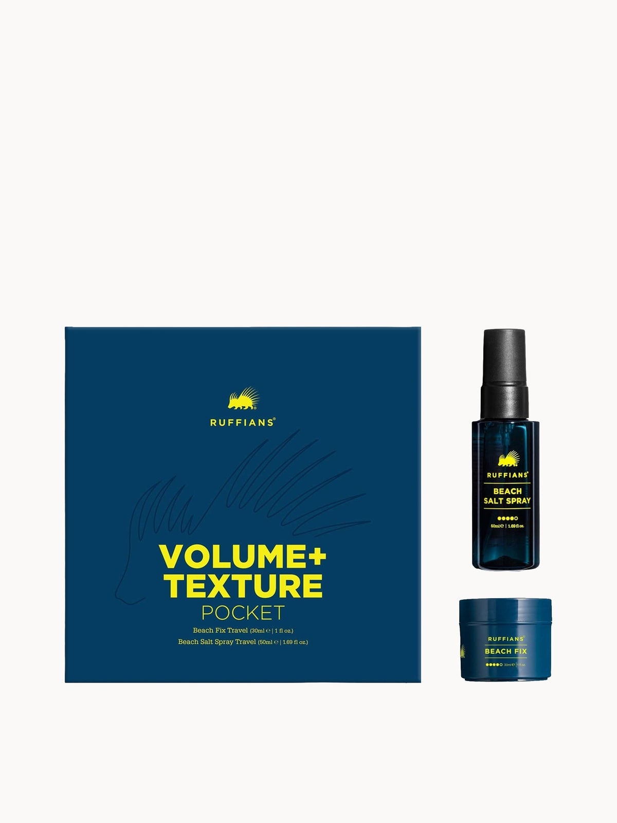 Ruffians Volume & Texture Pocket Size Gift Set (Worth £28)